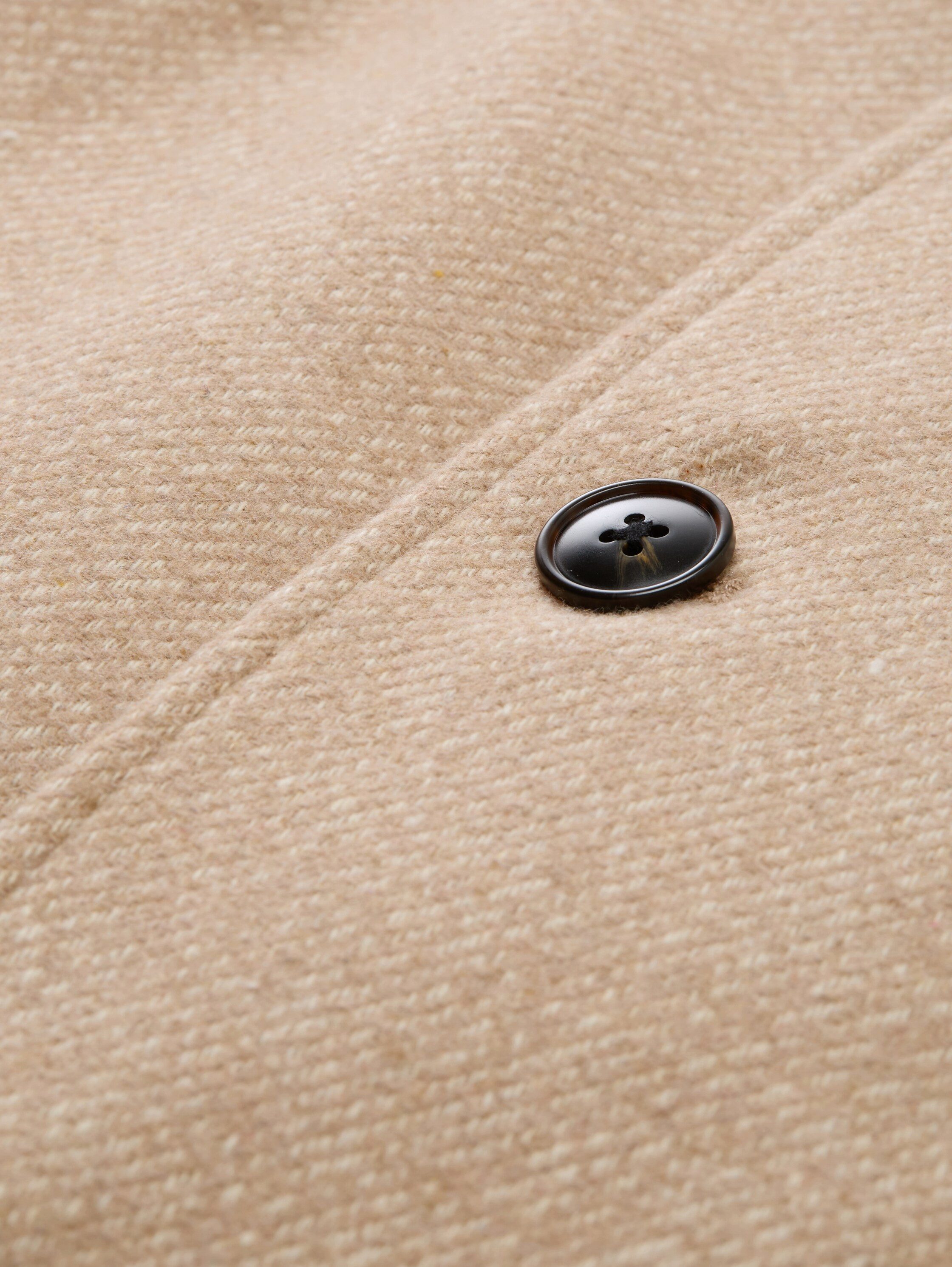 TOM TAILOR Denim Wolljacke mit Stehkragen