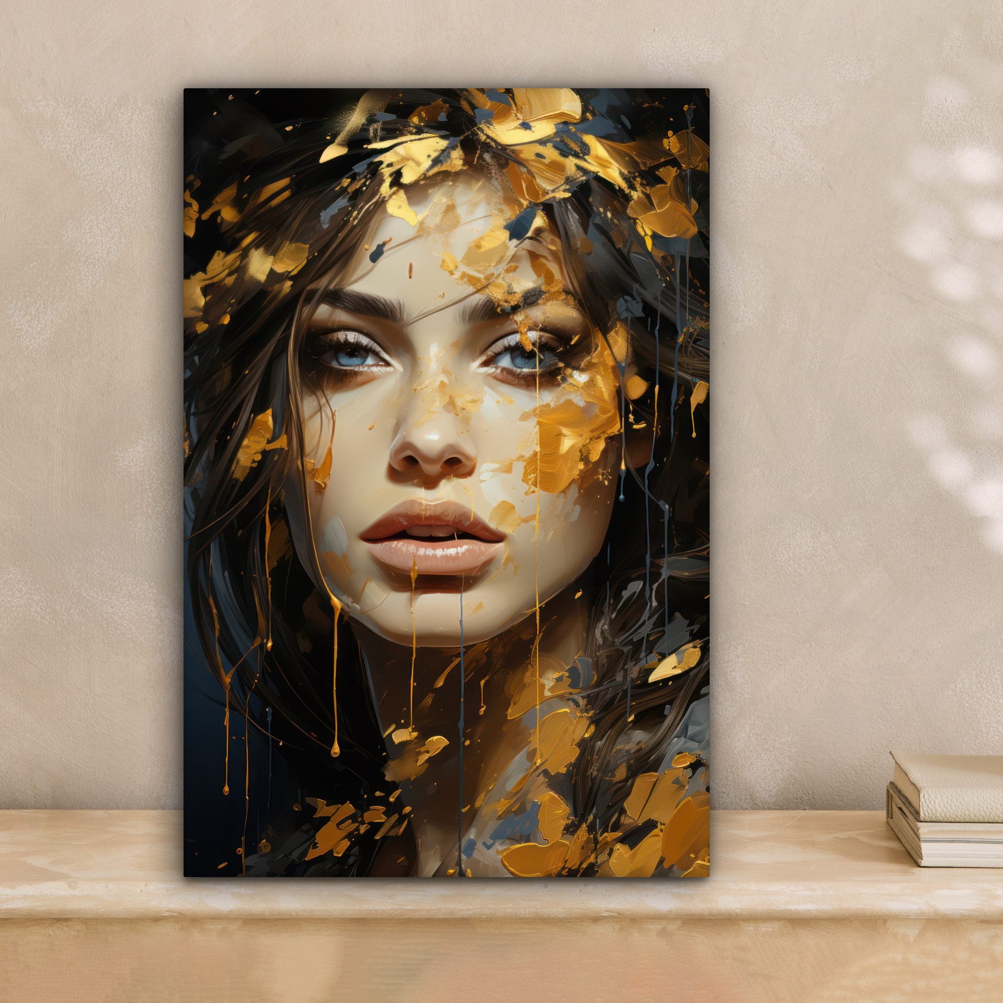 OneMillionCanvasses® Leinwandbild Frau - Porträt - günstig online kaufen
