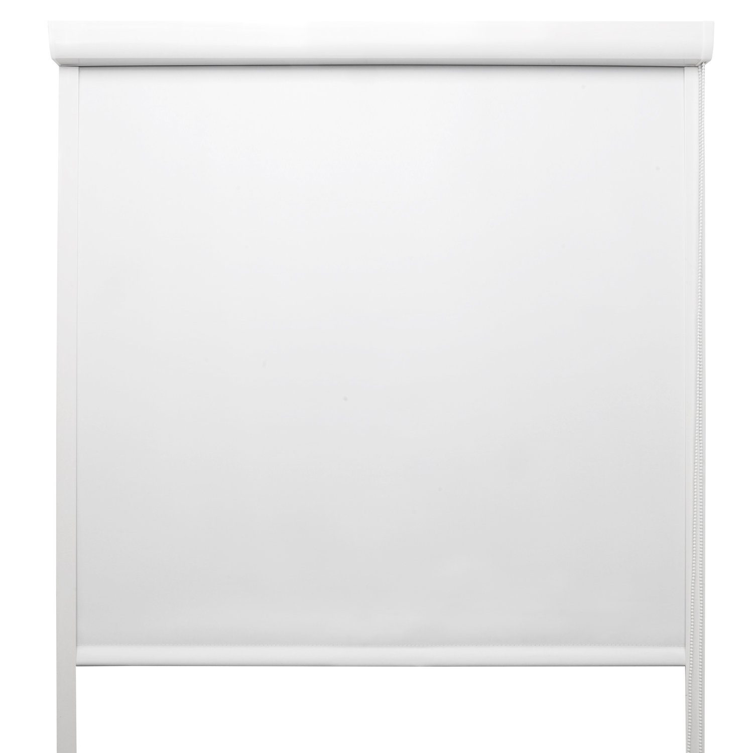 Rollo Thermorollo SolReflect K24, 60x175cm, Weiß, Verdunkelung, Sol Royal, ohne Bohren, Blackout Thermorollo seitliche Führungsschienen