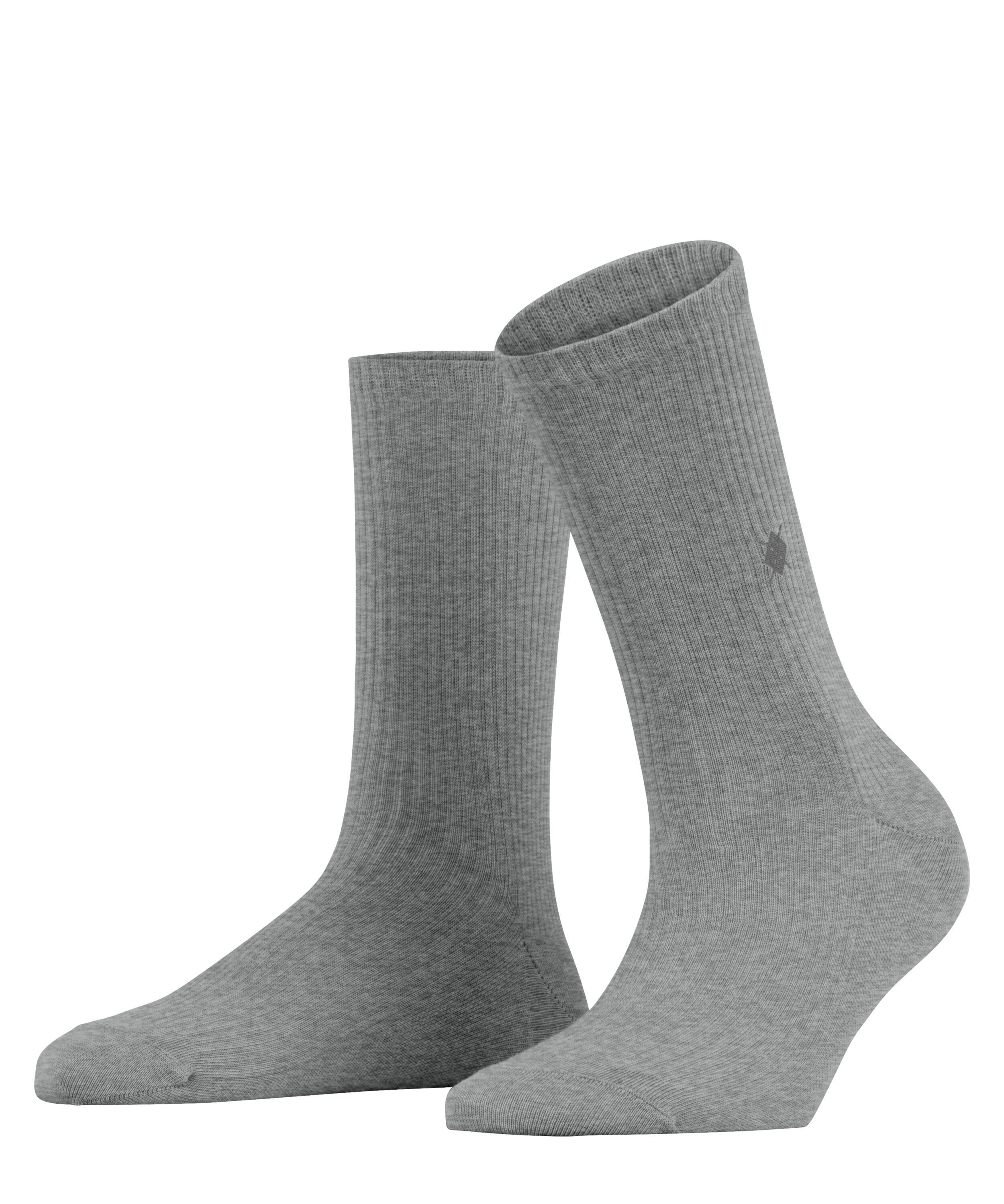 Burlington Socken York (1-Paar) light grey (3400)