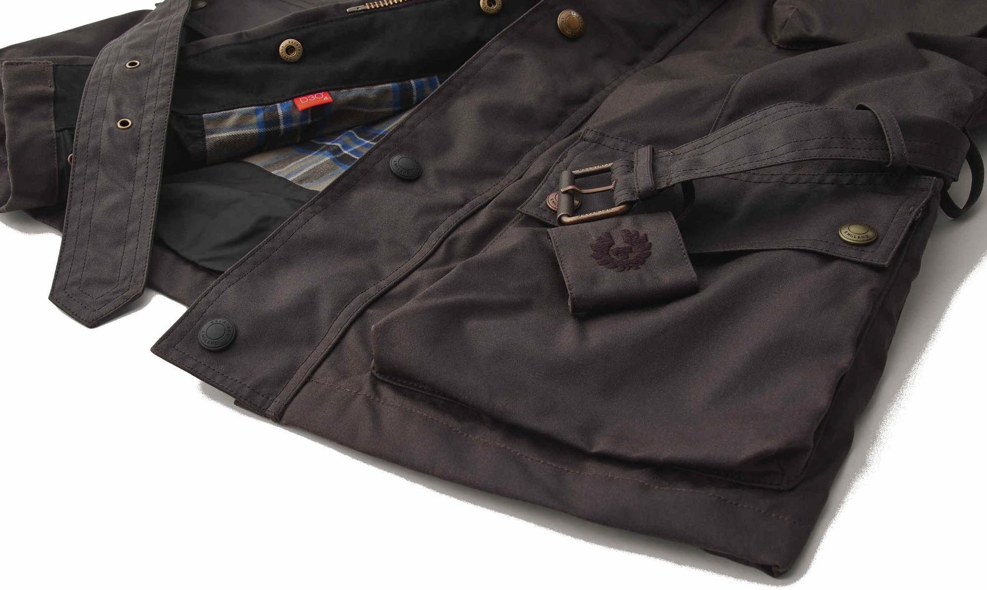 Belstaff Motorradjacke Trialmaster Motorrad Wachsjacke wasserdicht