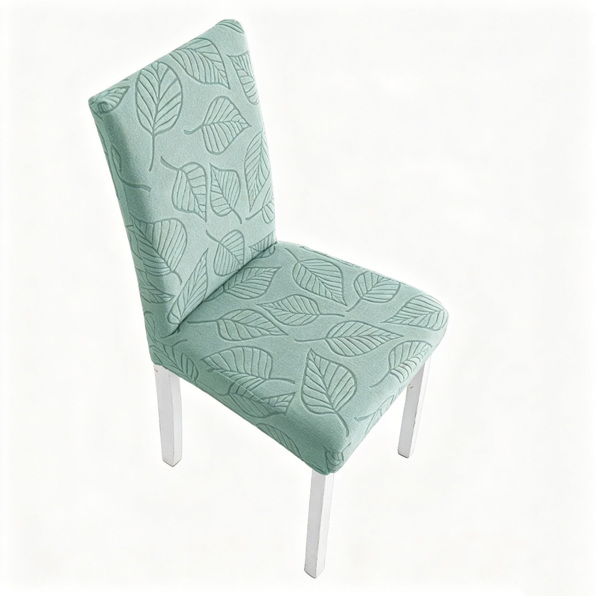 Zyronn Stuhlhusse Stretch Stuhlbezug mit Gummiband Abnehmbar, waschbar, Blumenmuster,Einheitsgröße,geeignet für Restaurants, Hotels und Küchen