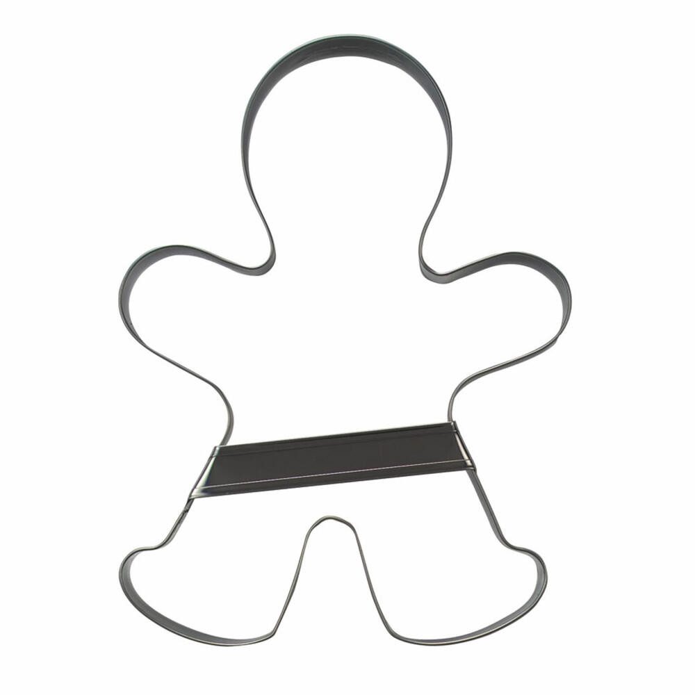 STÄDTER Ausstechform Lebkuchenmann 21 cm, Edelstahl