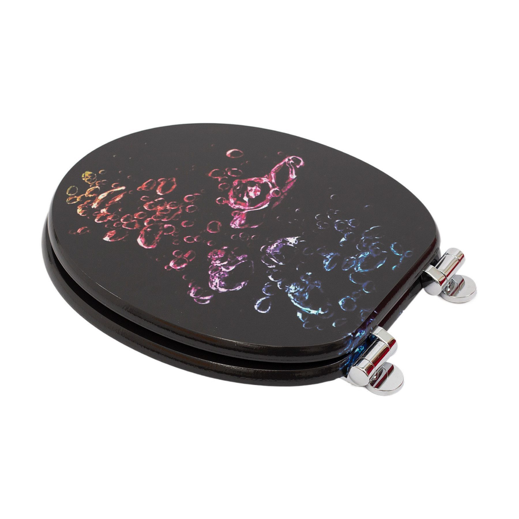 SINOBATH WC-Sitz Toilettensitz mit Absenkautomatik Softclose, MDF-Material günstig online kaufen