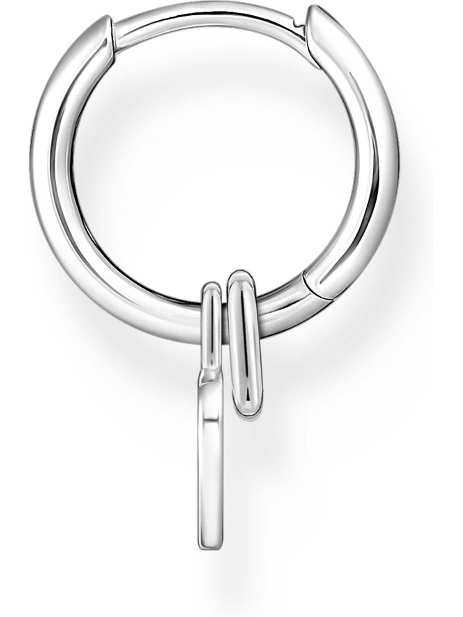 THOMAS SABO Kettenanhänger Thomas Sabo Damen-Charm 925er Silber Zirkonia