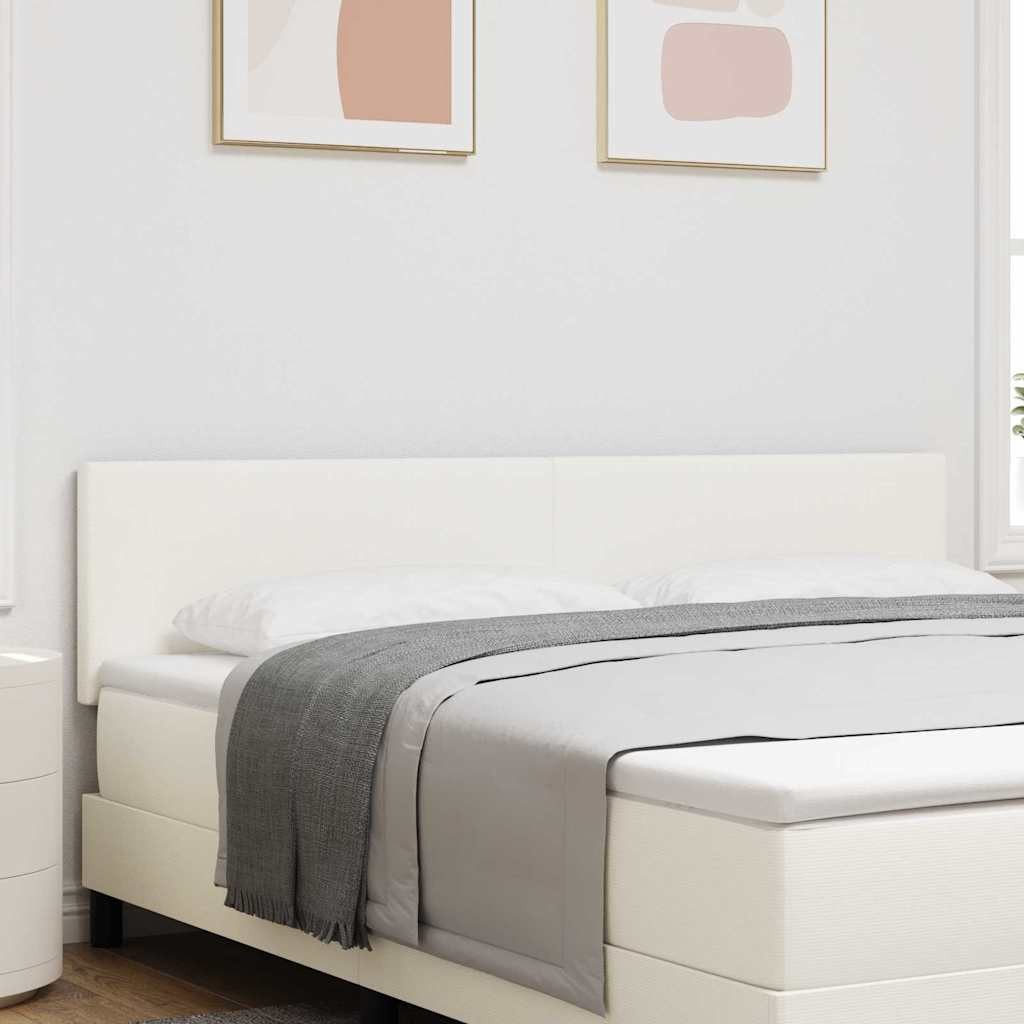 vidaXL Bett Kopfteil Creme 180 cm Cordstoff (1-tlg)