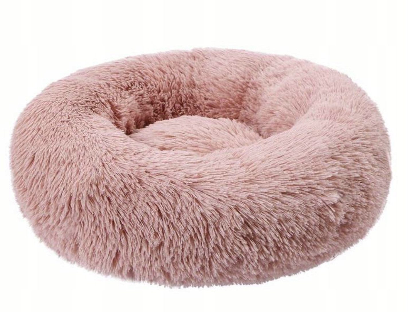 Moto Active Tierbett Tierbett Plüsch Hunde- Katzenkissen rund, Waschbar Flauschiges Hundebett Katzenbett, Kuscheliges Hundebett