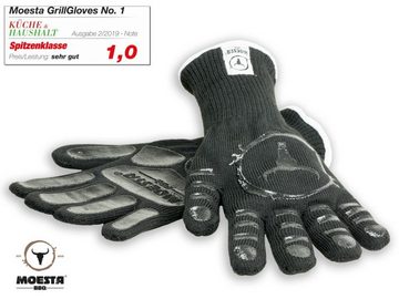 Moesta BBQ Grillhandschuhe, Grill-Gloves No.1 - die Grillhandschuhe Größe S/M - 19216