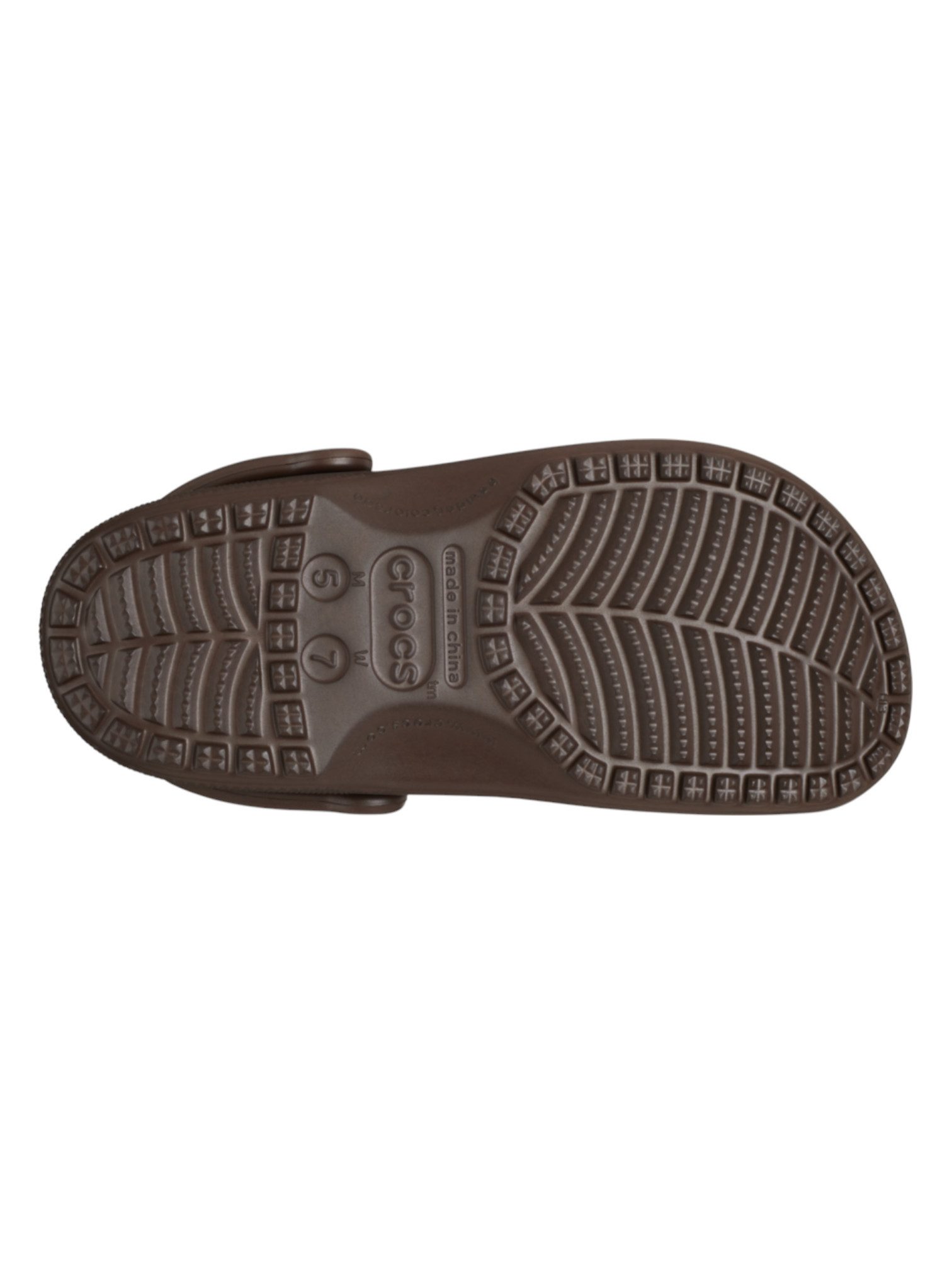 Crocs Sandale Classic Clog braun Damen Badeschuh