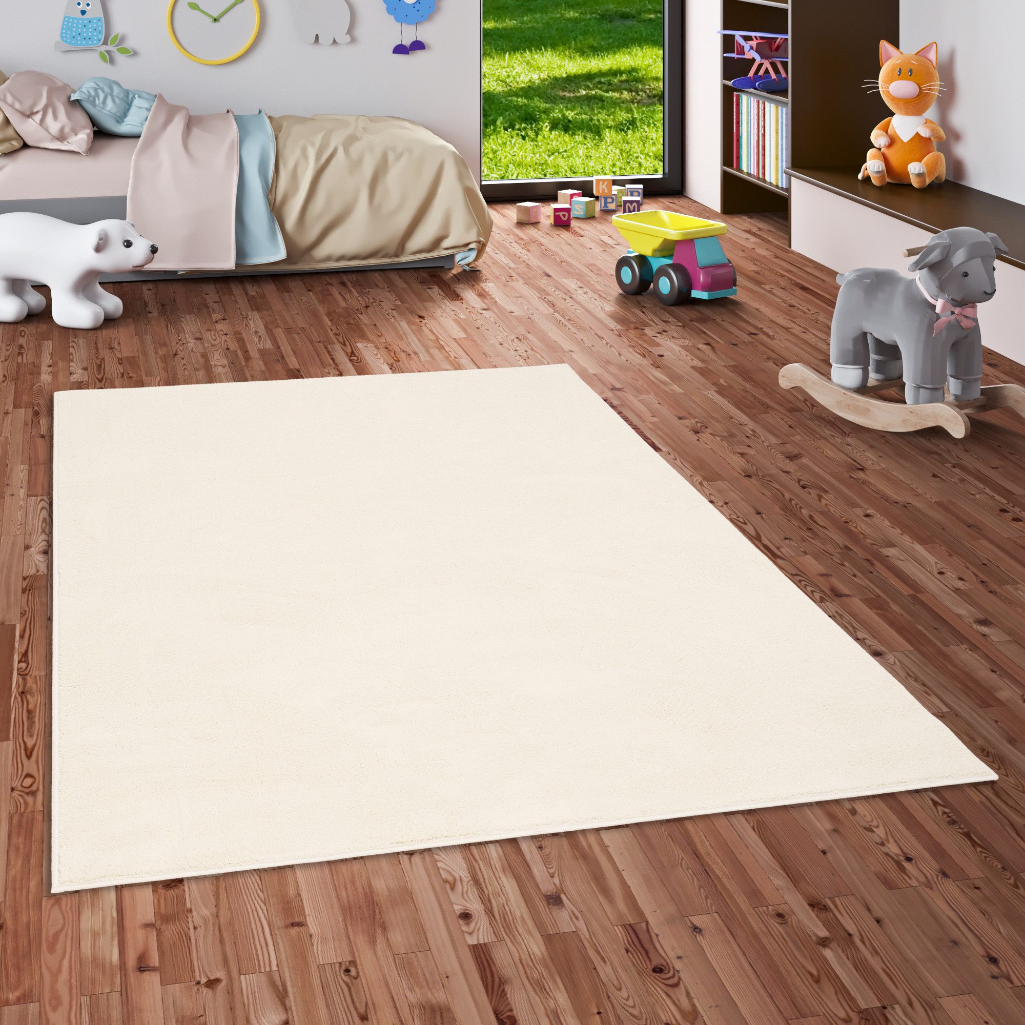 Pergamon Hochflor-Teppich Hochflor Langflor Teppich Super günstig online kaufen