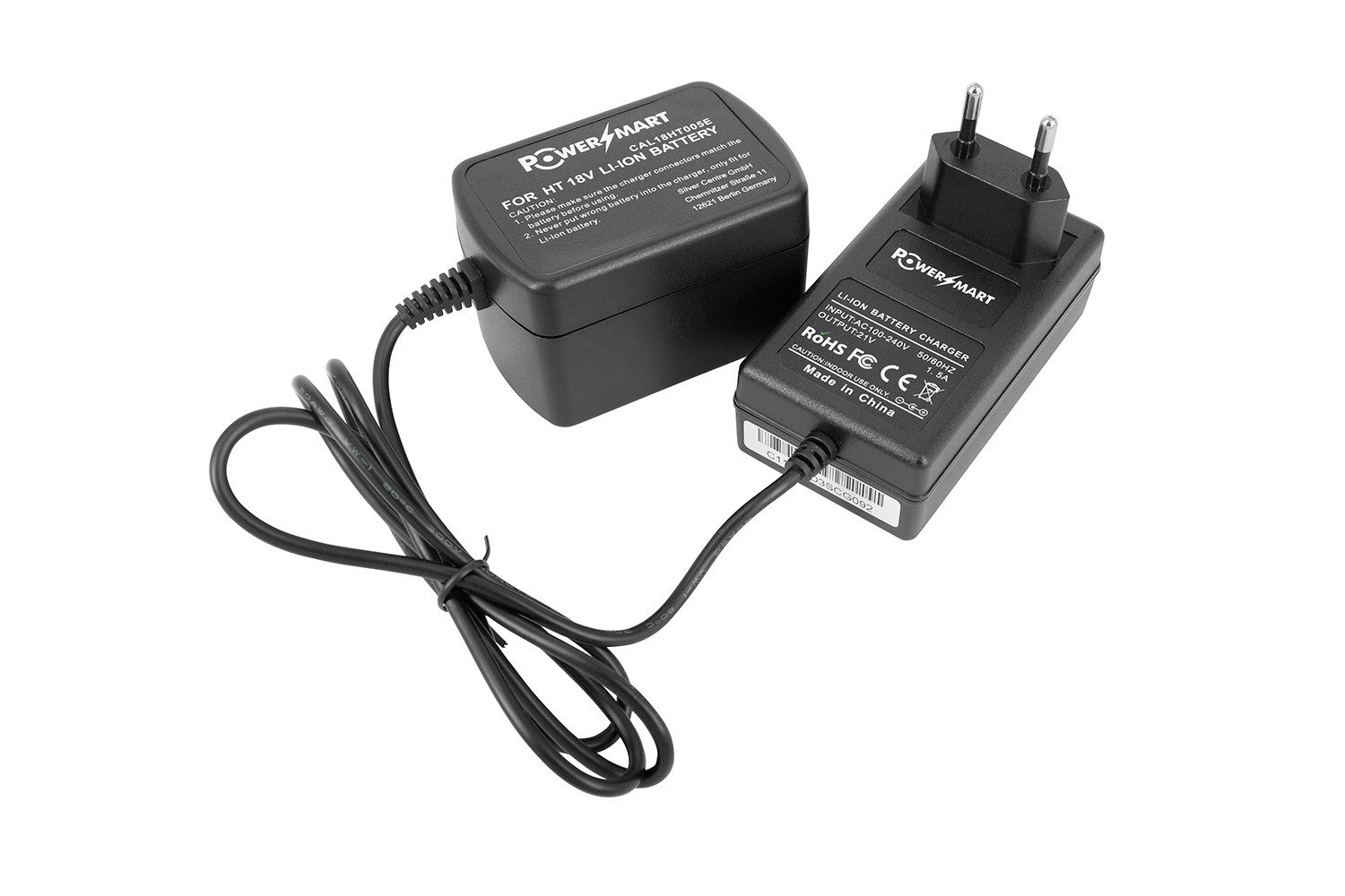 PowerSmart CAL18HT005E Batterie-Ladegerät (18V für HITACHI 319764, 319765, 326240, 326241, 327730, 327731, 333161, 334424, 334425, 319-764, 319-765, 326-240, 326-241, 327-730, 327-731, 333-161, 334-424, 334-425)