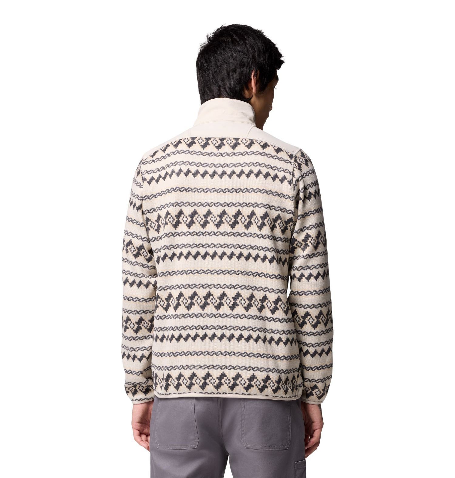 Columbia Kapuzenpullover Fleecepullover Sweater Weather Printed Half Zip II (mit Brusttasche)