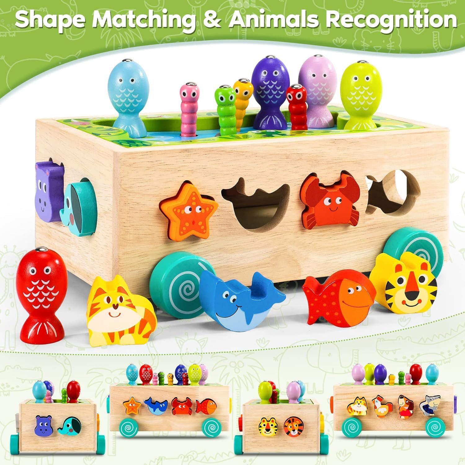 POPOLIC Montessori Spielzeug ab 1 2 günstig online kaufen