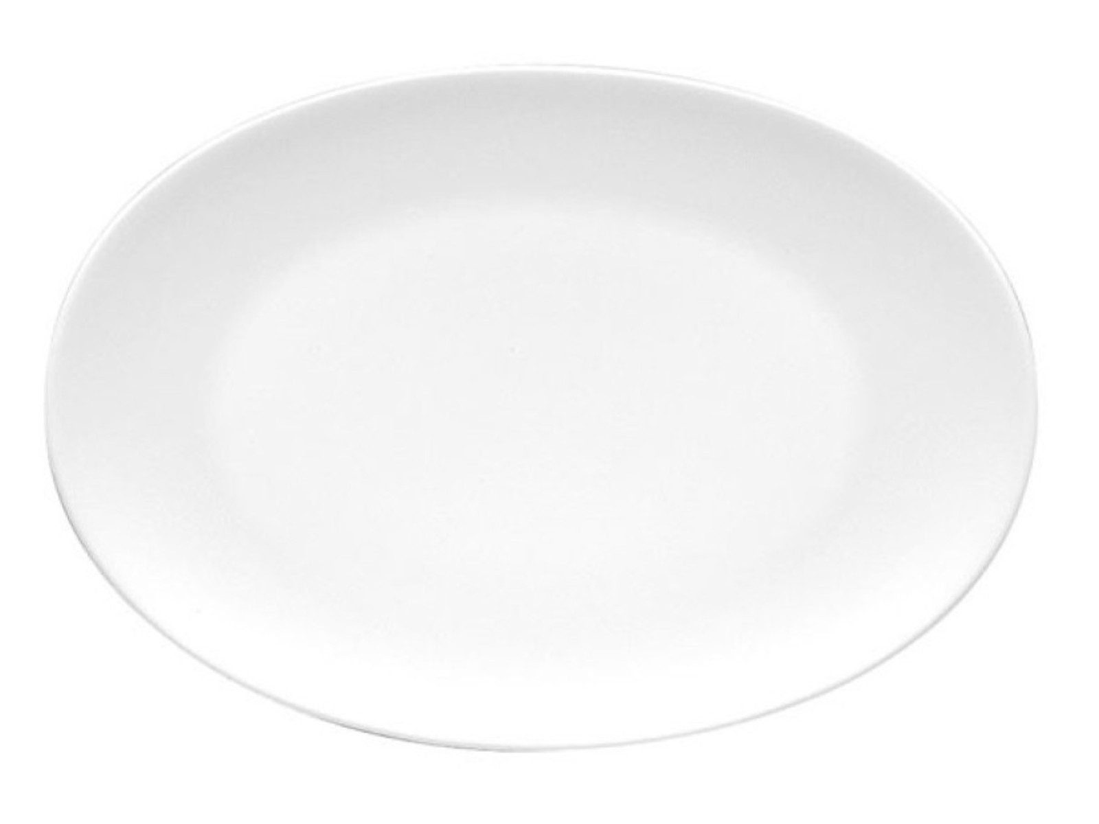 Rosenthal Servierplatte TAC Gropius Weiss Platte 18 cm, Porzellan, (Platten), Platten