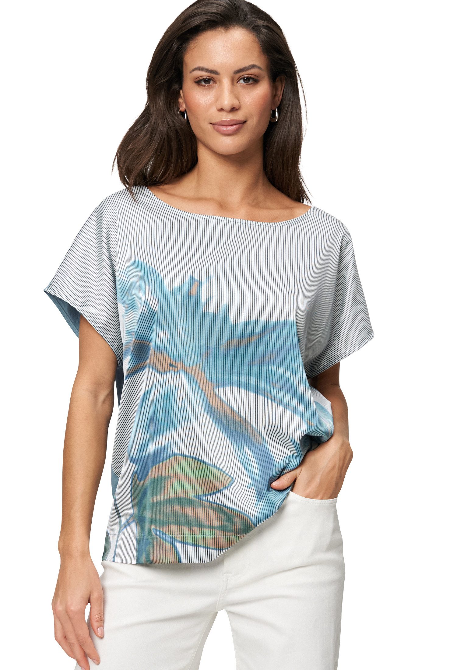 Zero T-Shirt zero Shirt gestreift mit günstig online kaufen
