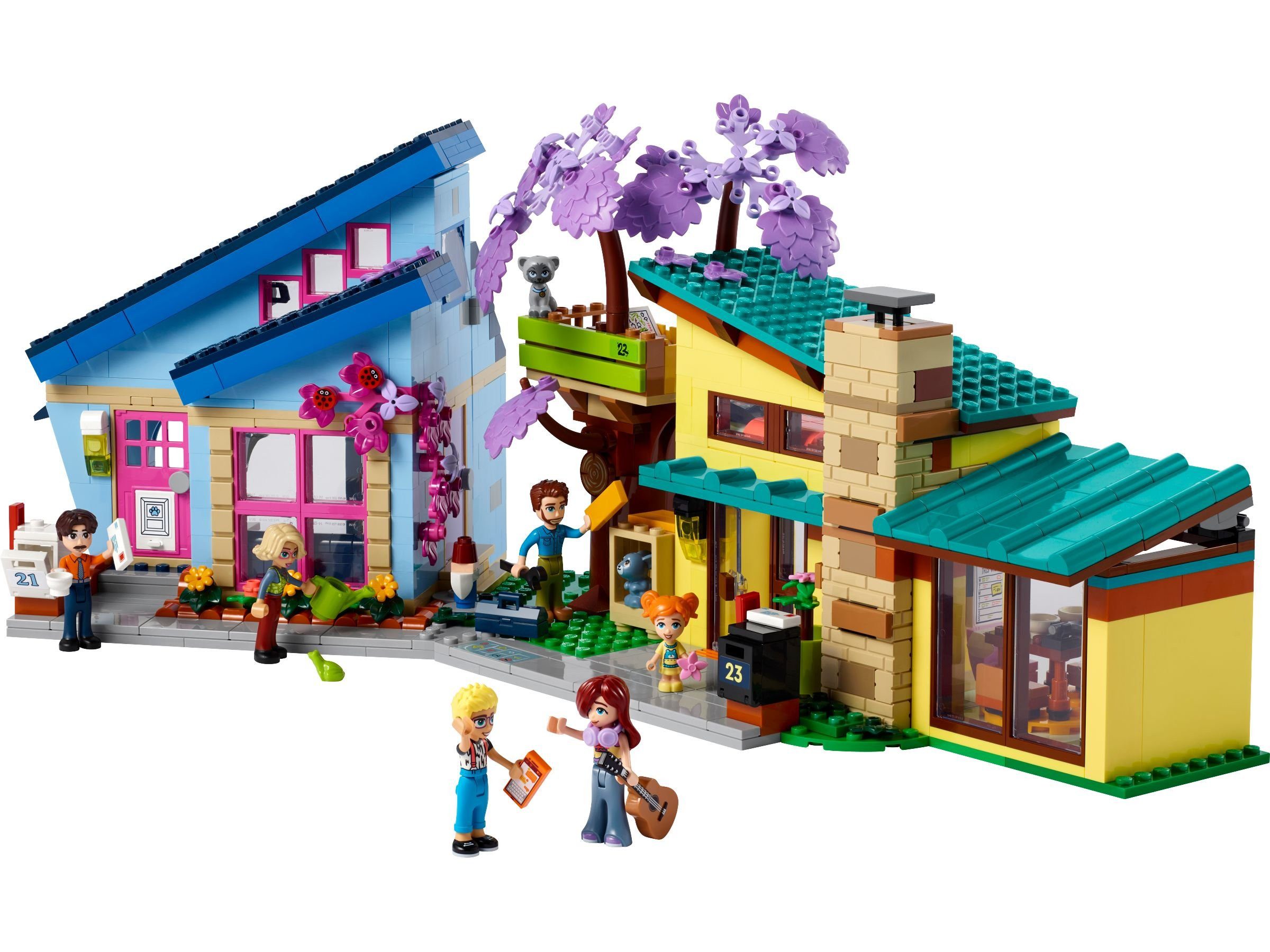 LEGO® Friends - Ollys und Paisleys Familien Haus (42620) Konstruktions-Spie günstig online kaufen