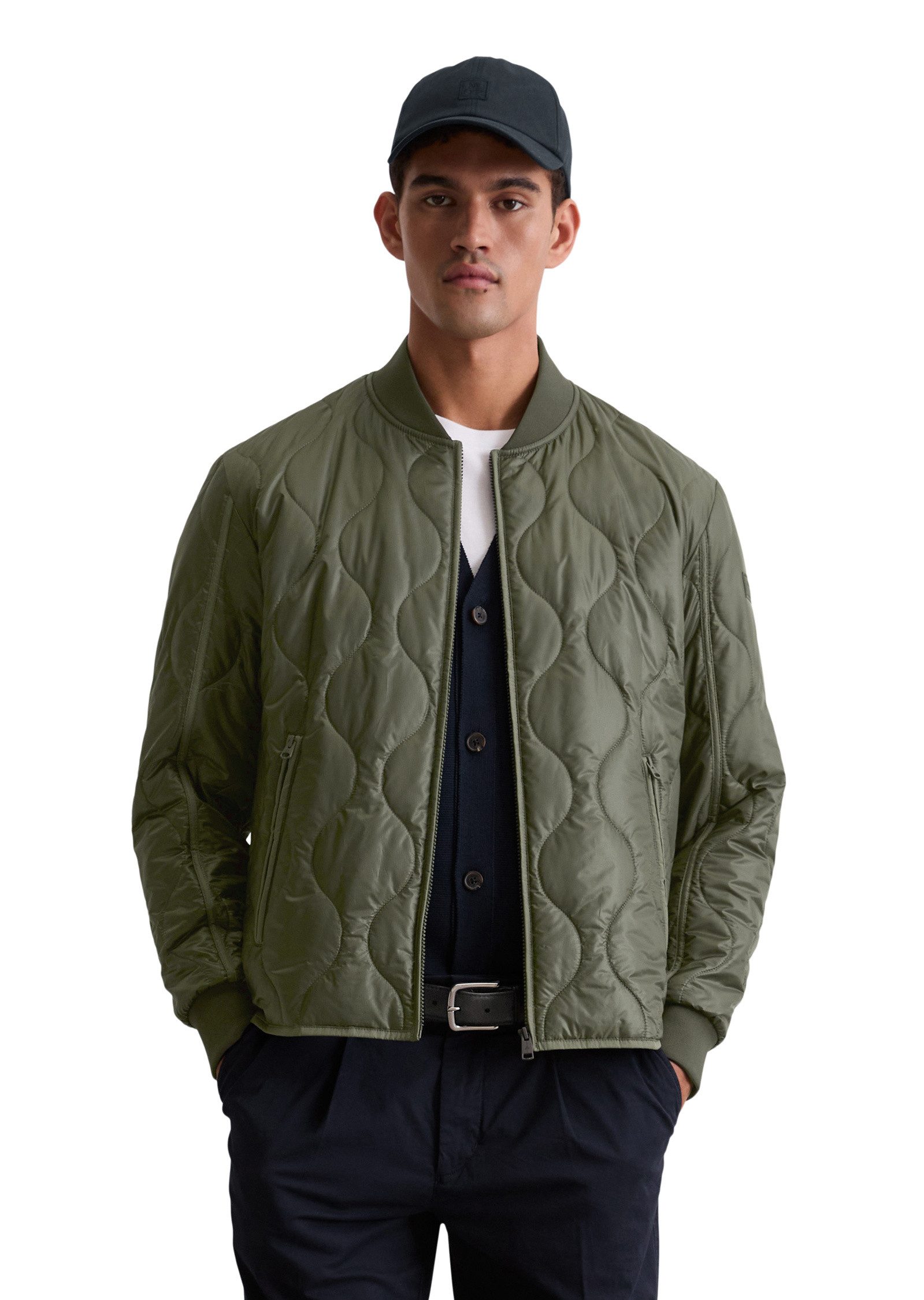 Marc O'Polo Outdoorjacke aus recyceltem Performance-Polyester