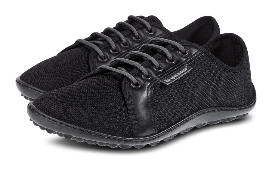 Leguano CITY Barfußschuh mit extrem biegsamer Laufsohle city black