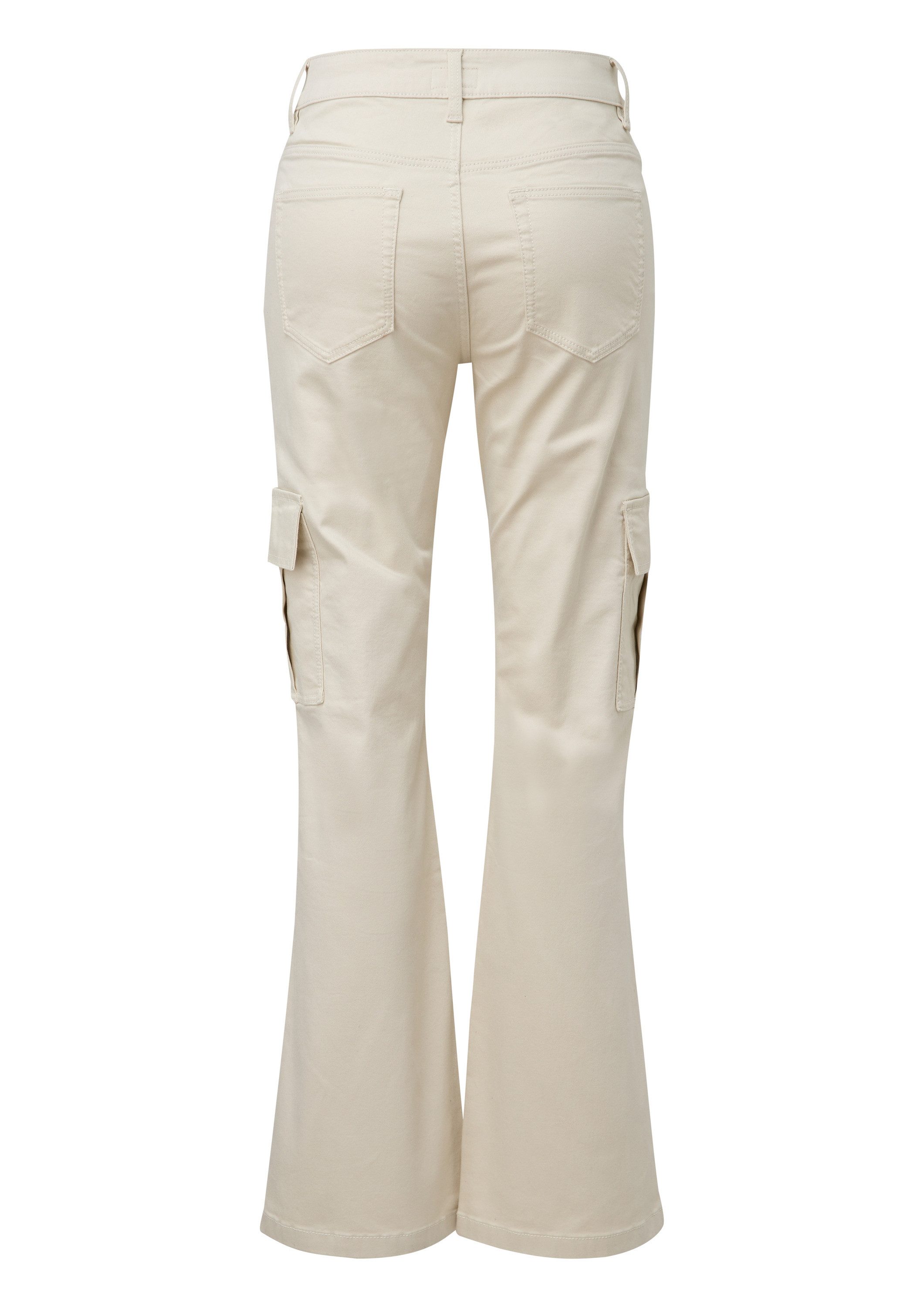 QS Chinos Hose Cargohose aus Twill günstig online kaufen