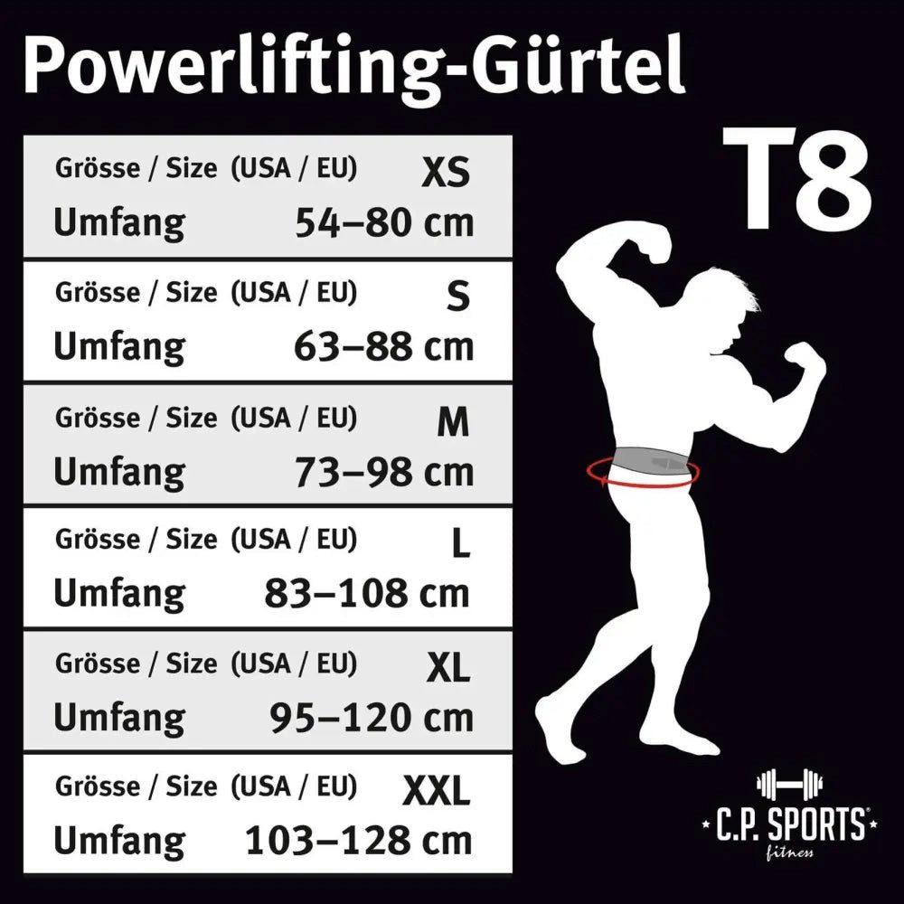Sport-Knight® Dip-Gürtel Gewichthebergürtel Powerlifting, 3-lagiges und hochwertiges Leder