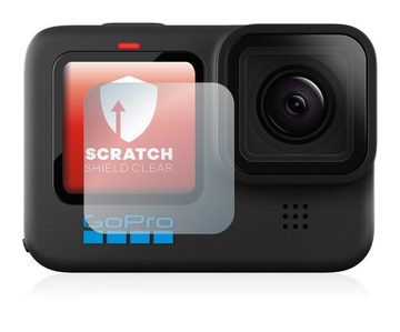 upscreen Schutzfolie für GoPro Hero 10 Black (Vorderes Display), Displayschutzfolie, Folie klar Anti-Scratch Anti-Fingerprint