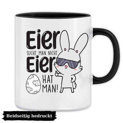 Giftandprint Tasse Ostern deko Ostern Hase geschenke Kaffeetasse Teetasse, Ink. Geschenkbox, Lustig Spruch Osterngeschenke für Männer, Frauen