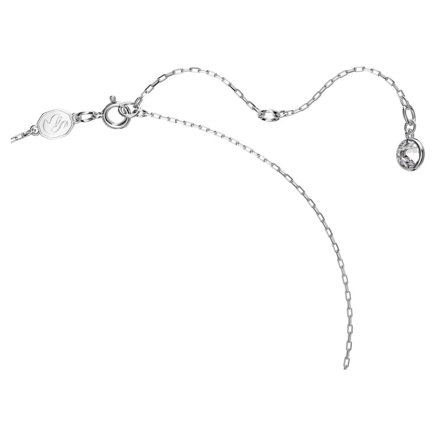 Swarovski Kette mit Anhänger Swan blau|...