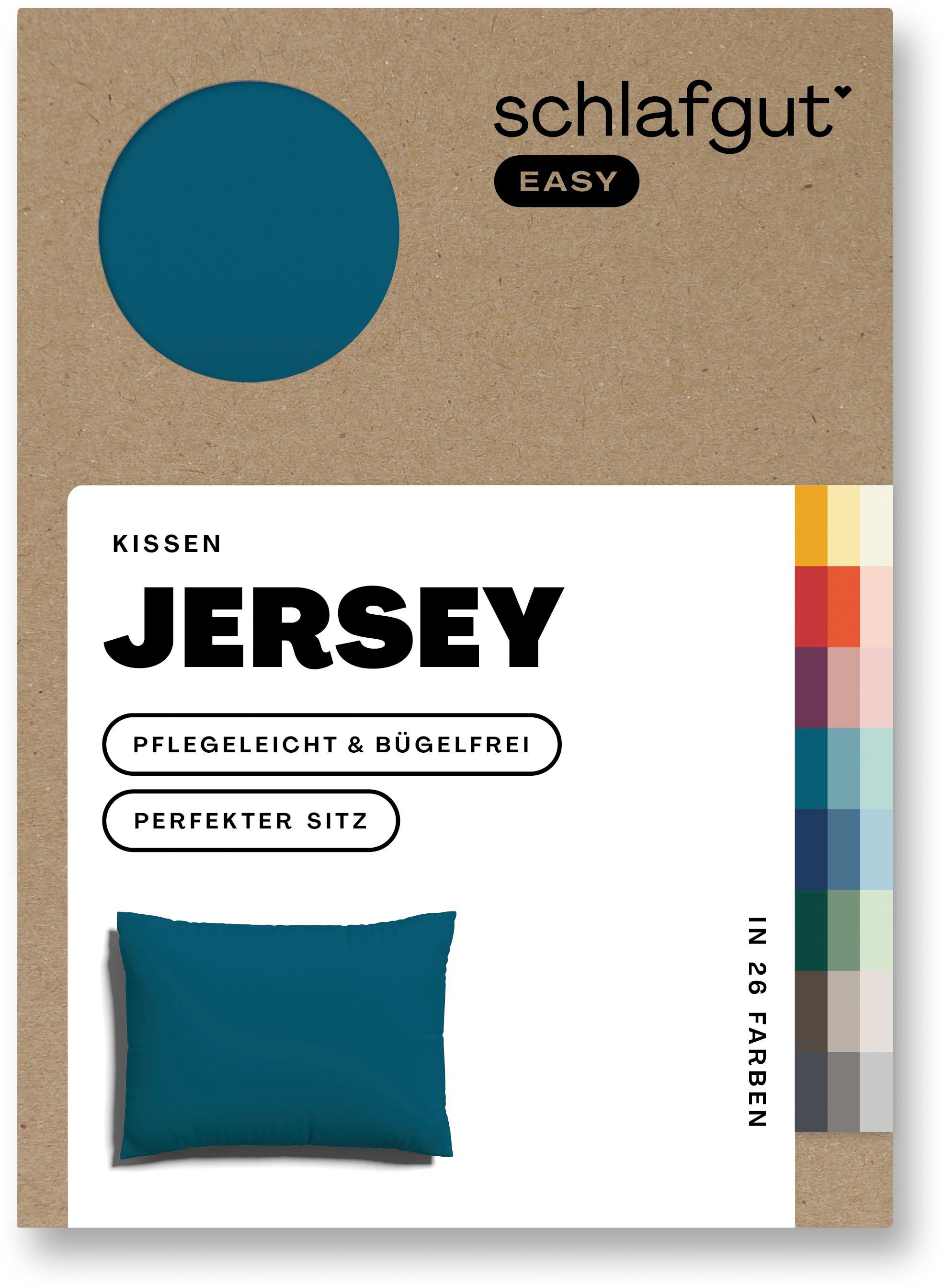 Schlafgut Kissenbezug EASY Jersey, (1 Stück), günstig online kaufen