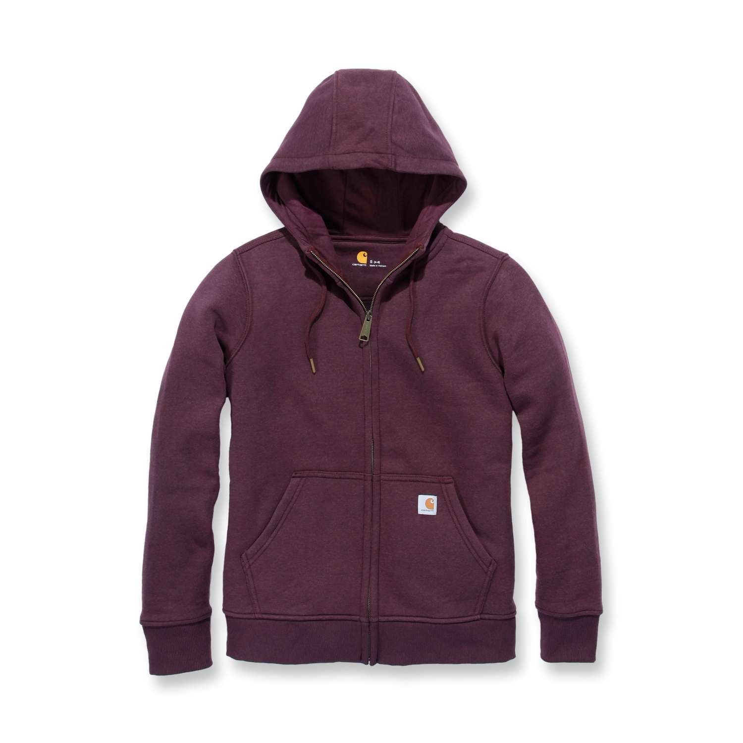 Carhartt Kapuzenpullover CLARKSBURG ZIP (1-tlg) SWEATSHIRT heather fudge