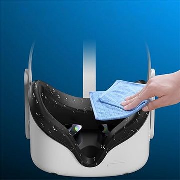 Tadow Meta Quest 3 Anti-Leckage-Maske,VR-Maske Anti-Rutsch,VR-Zubehör Virtual-Reality-Brille