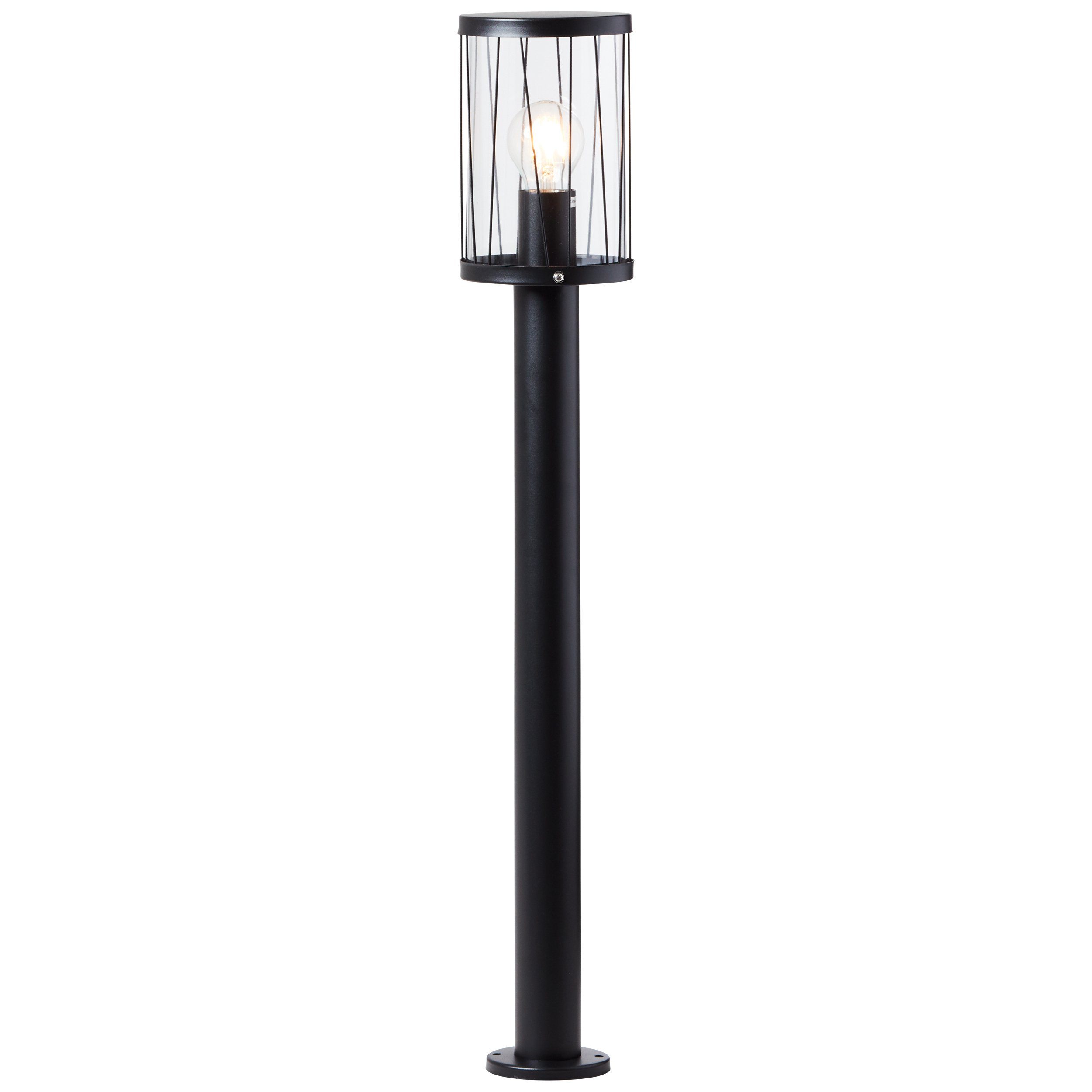 Lightbox max. Höhe, Leuchtmittel, 13cm, Ø 40W, 81cm Außen-Stehlampe, E27, Metall/Kunststoff ohne Pollerlampe, IP44,