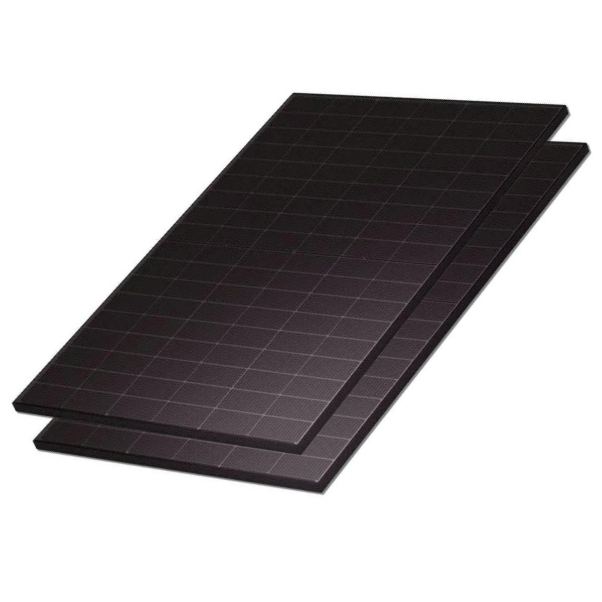 SunPro Solarmodul 2x 500Wp SunPro Photovoltaik Solarmodule Bifazial Glas-Glas Full Black