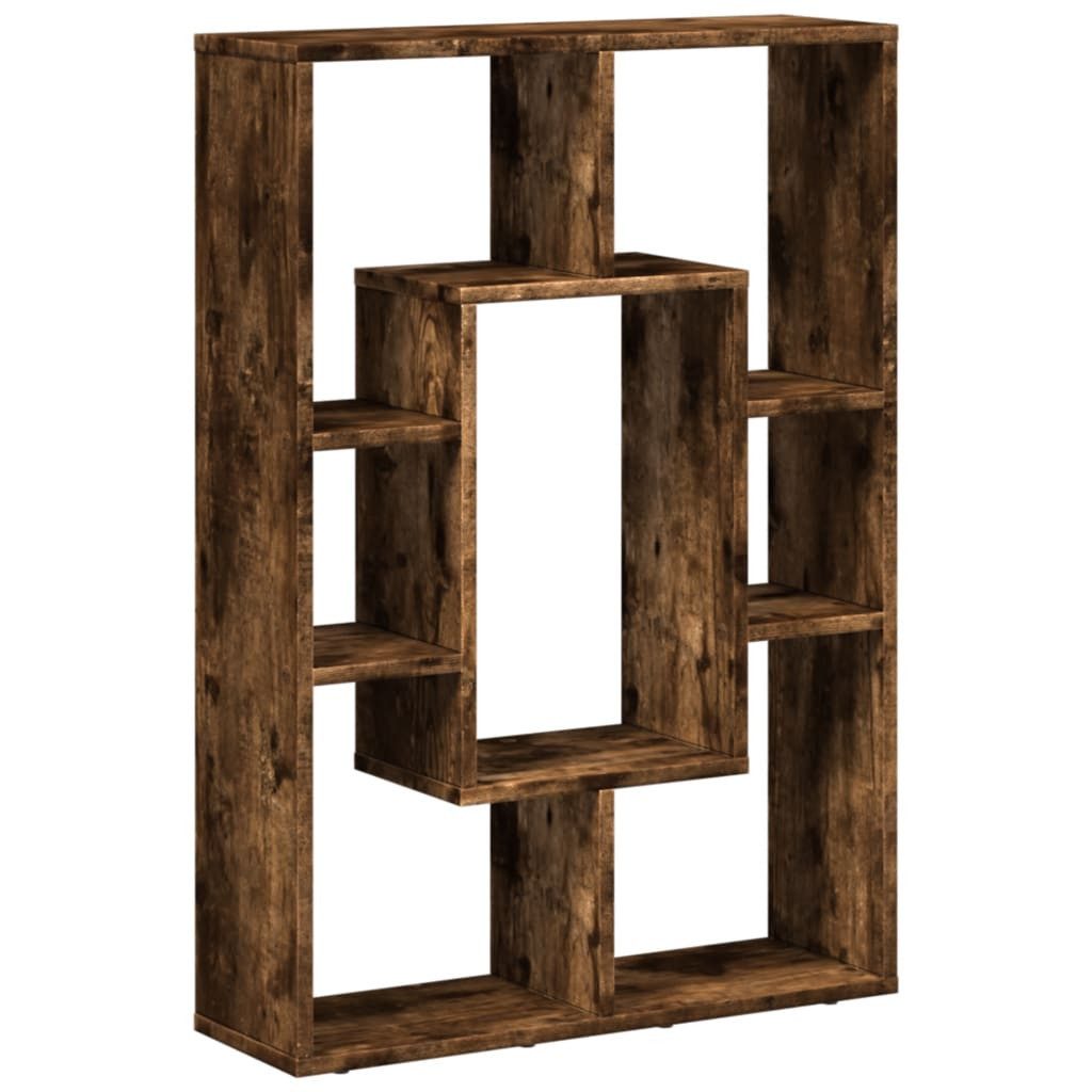 vidaXL Bücherregal Bücherregal Räuchereiche 63x20x90 cm günstig online kaufen