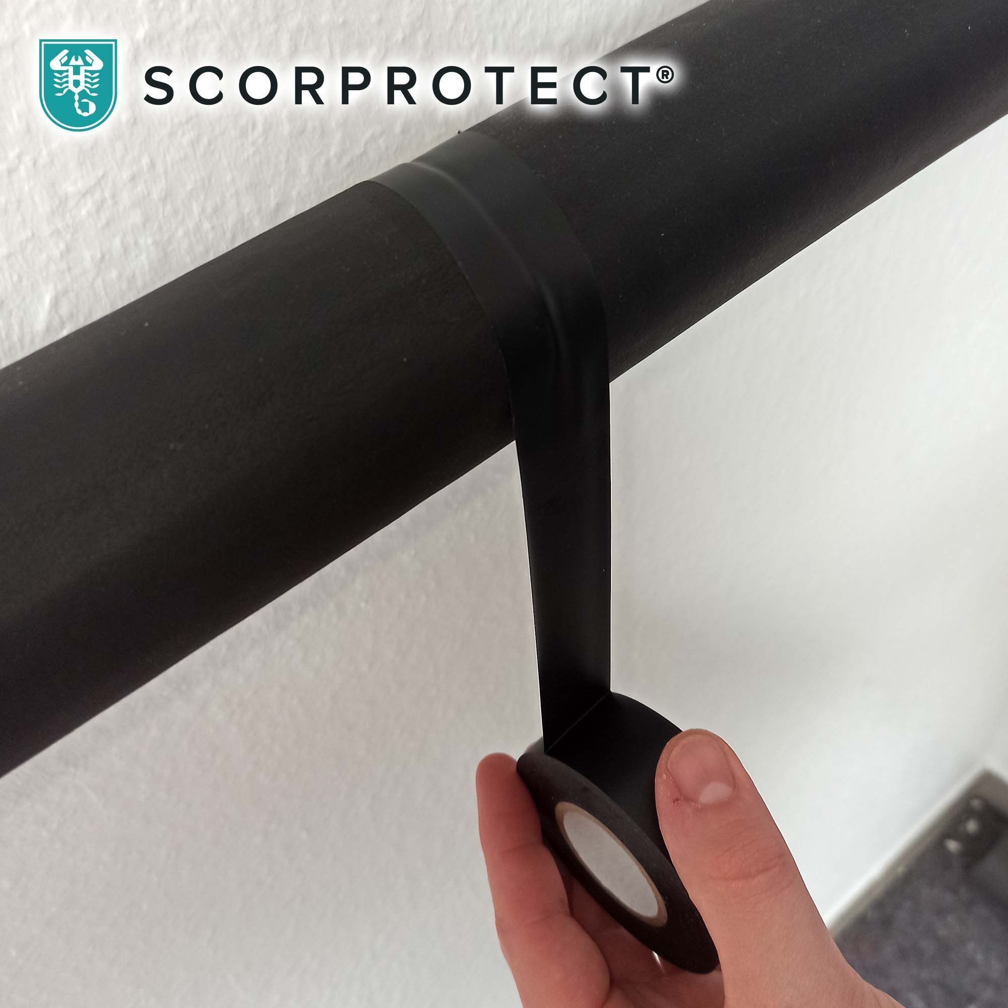 Scorprotect® Klebeband Scorprotect ® PVC Klebeband schwarz 25 mm x 25 m – Bild 5 von 5