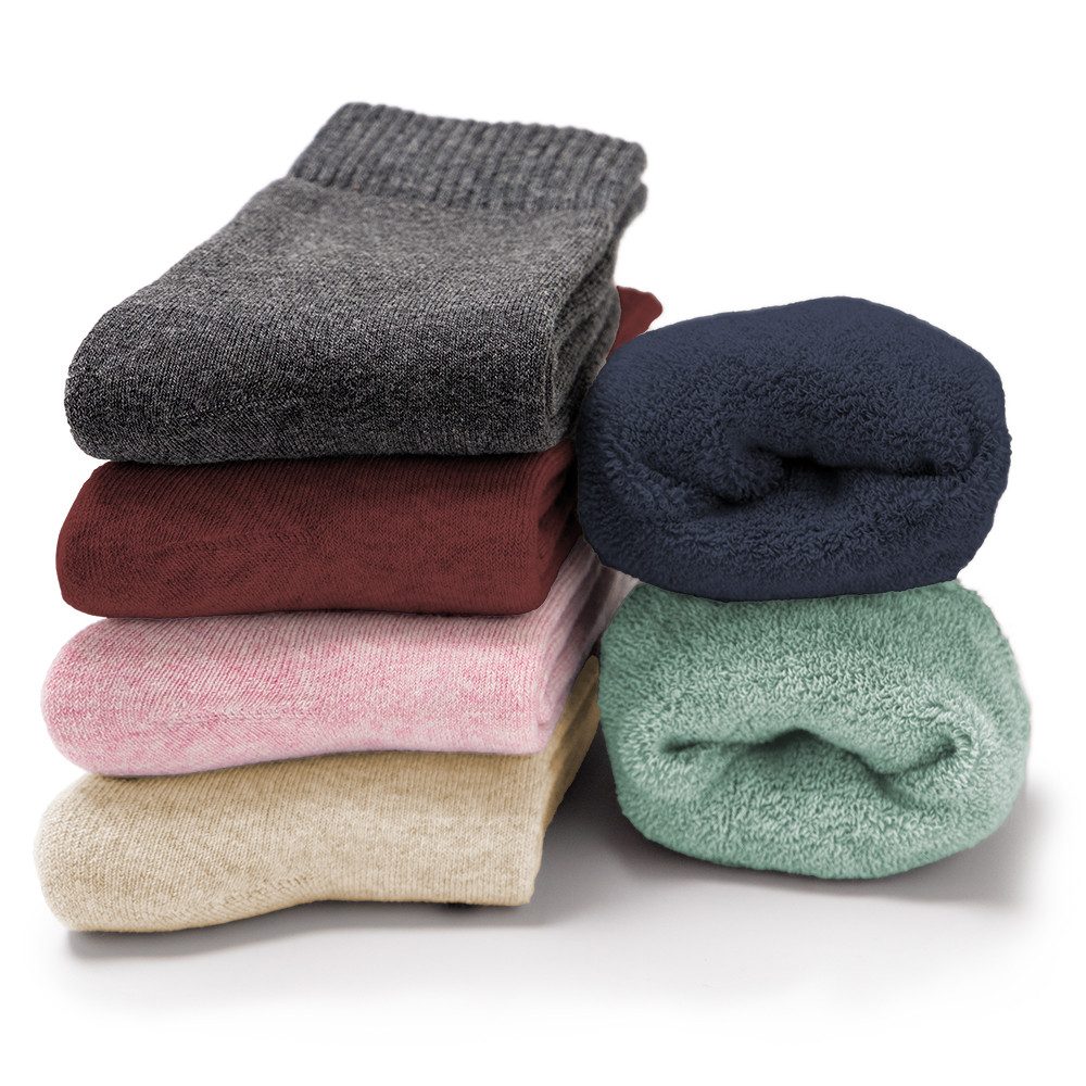 OCCULTO Мягкие носочки Damen Warme Мягкие носочки 6er Pack (Modell: Smilla) (6-Paar)