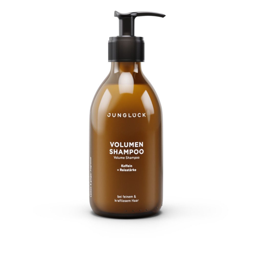 JUNGLÜCK Haarshampoo Volumen Shampoo, 1-tlg., Für feines, dünnes und kraftloses Haar