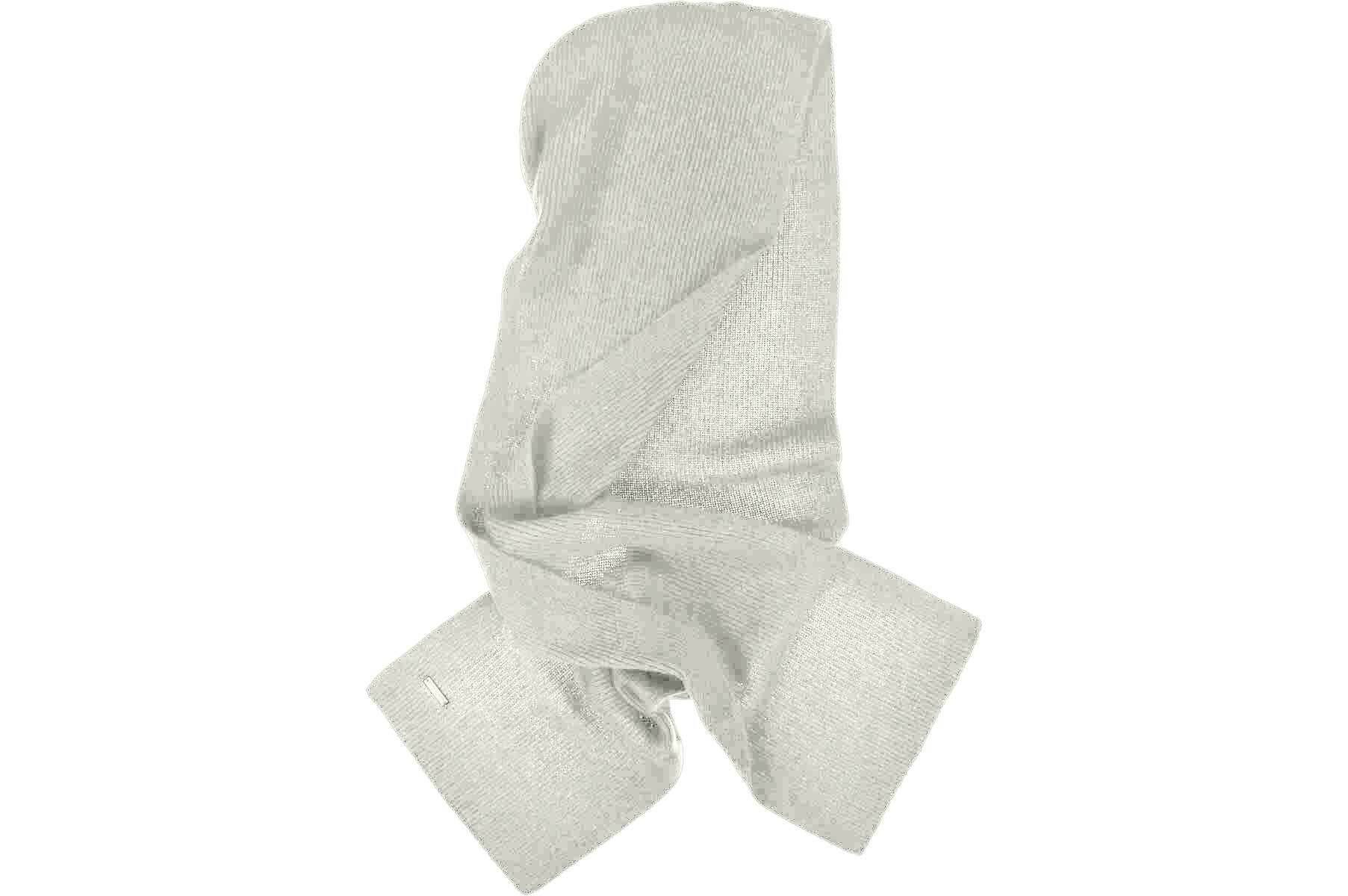 Seeberger Strickschal Cashmere Schal mit angeschnittener Kapuze 102x25cm 19926-0