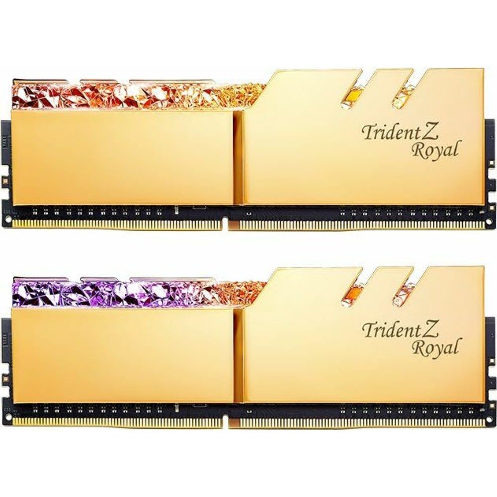 G.Skill Trident Z Royal DIMM 32 GB DDR4-3600 Dual-Kit Arbeitsspeicher gold Arbeitsspeicher
