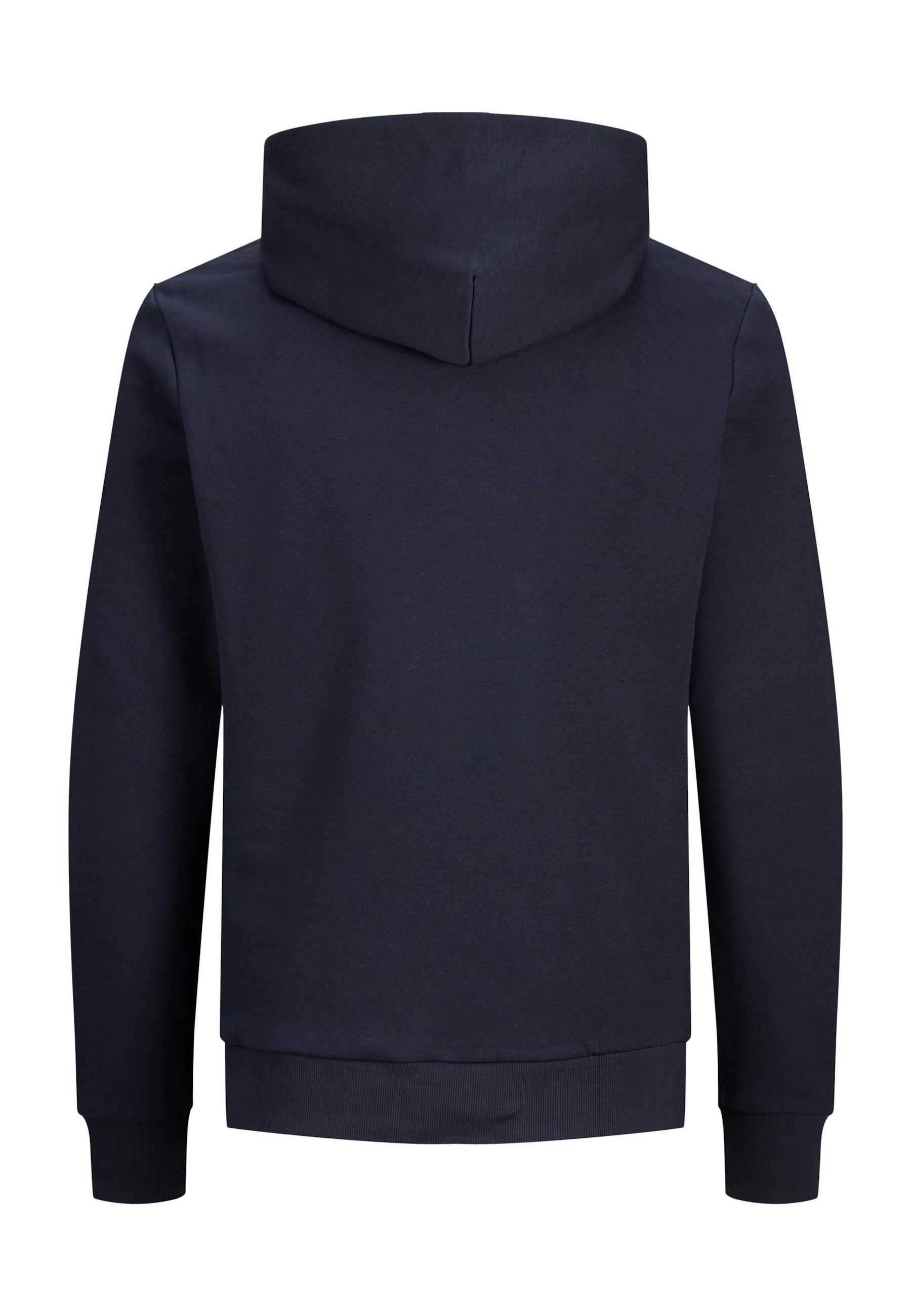 Jack & Jones Hoodie Sweater Hoodie Sweater Pullover SWEAT LP LOGO JJECORP Blazer Navy (1-tlg)