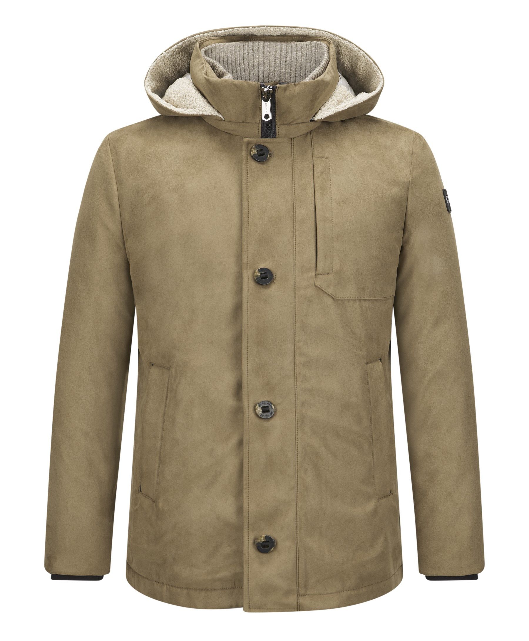 Milestone Parka MSBennet aus Microvelours mit abnehmbarer Kapuze, atmungsak günstig online kaufen