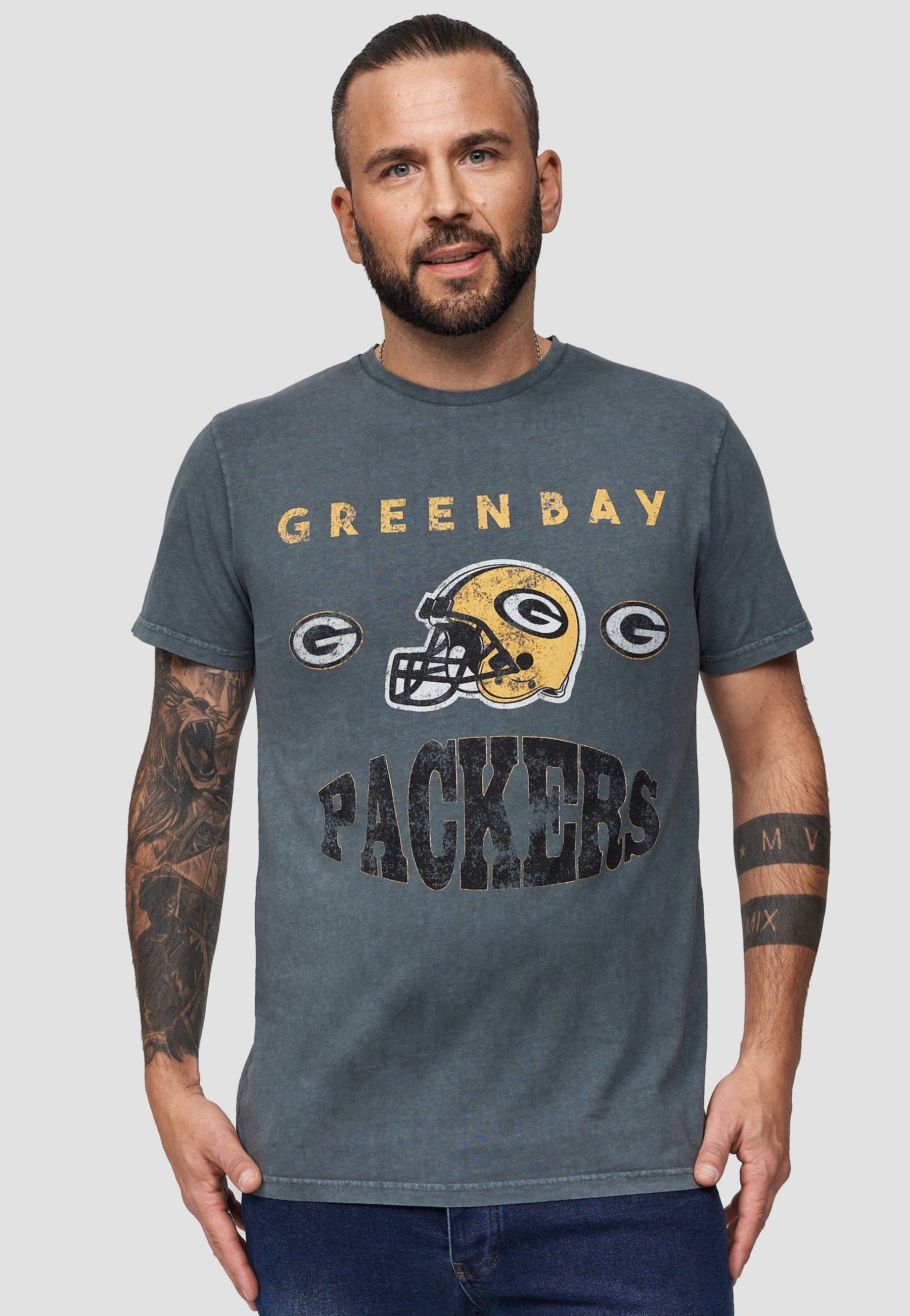 Bio-Baumwolle zertifizierte NFL T-Shirt GOTS Green Recovered Packers Bay