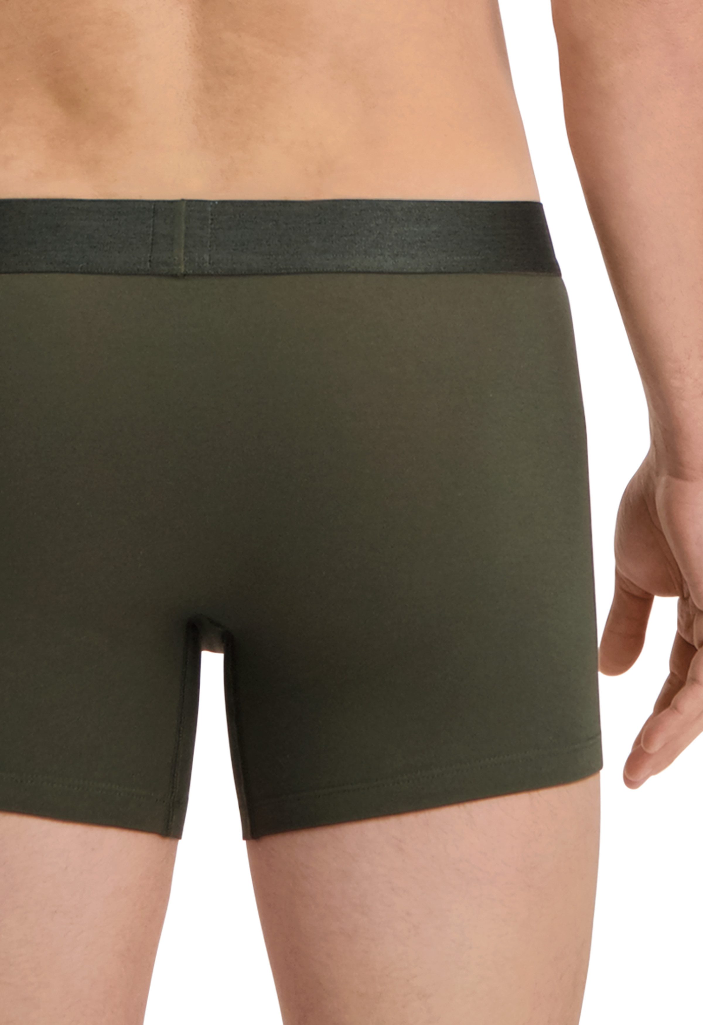 Levi's® Boxershorts LEVIS MEN MEL WB BOXER BRIEF ORG CO 2P (2er Pack) mit breitem Logobund