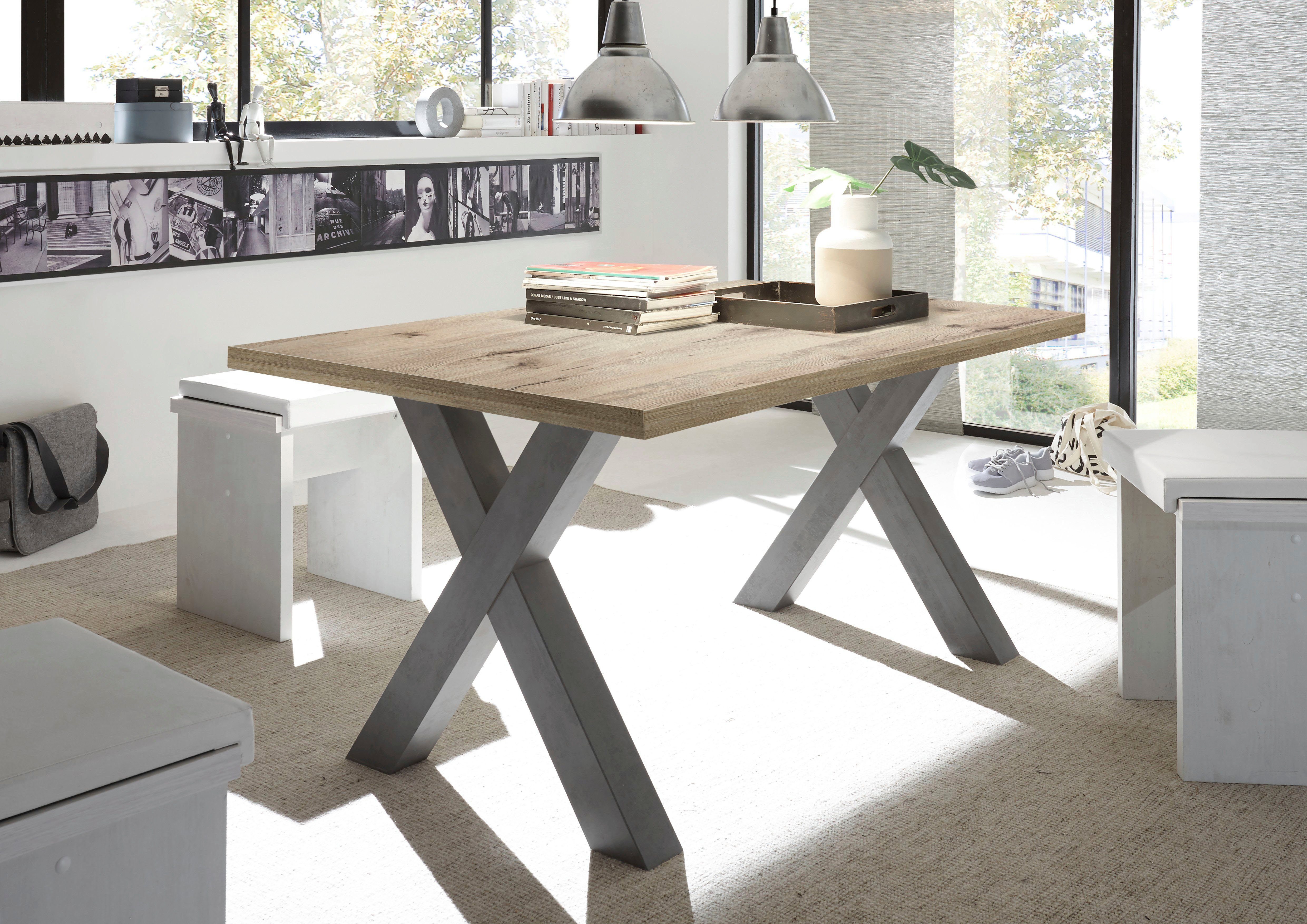 Mäusbacher Esstisch Mister, TOPSELLER! (OTTOS Choice), Gestell in X-Form günstig online kaufen