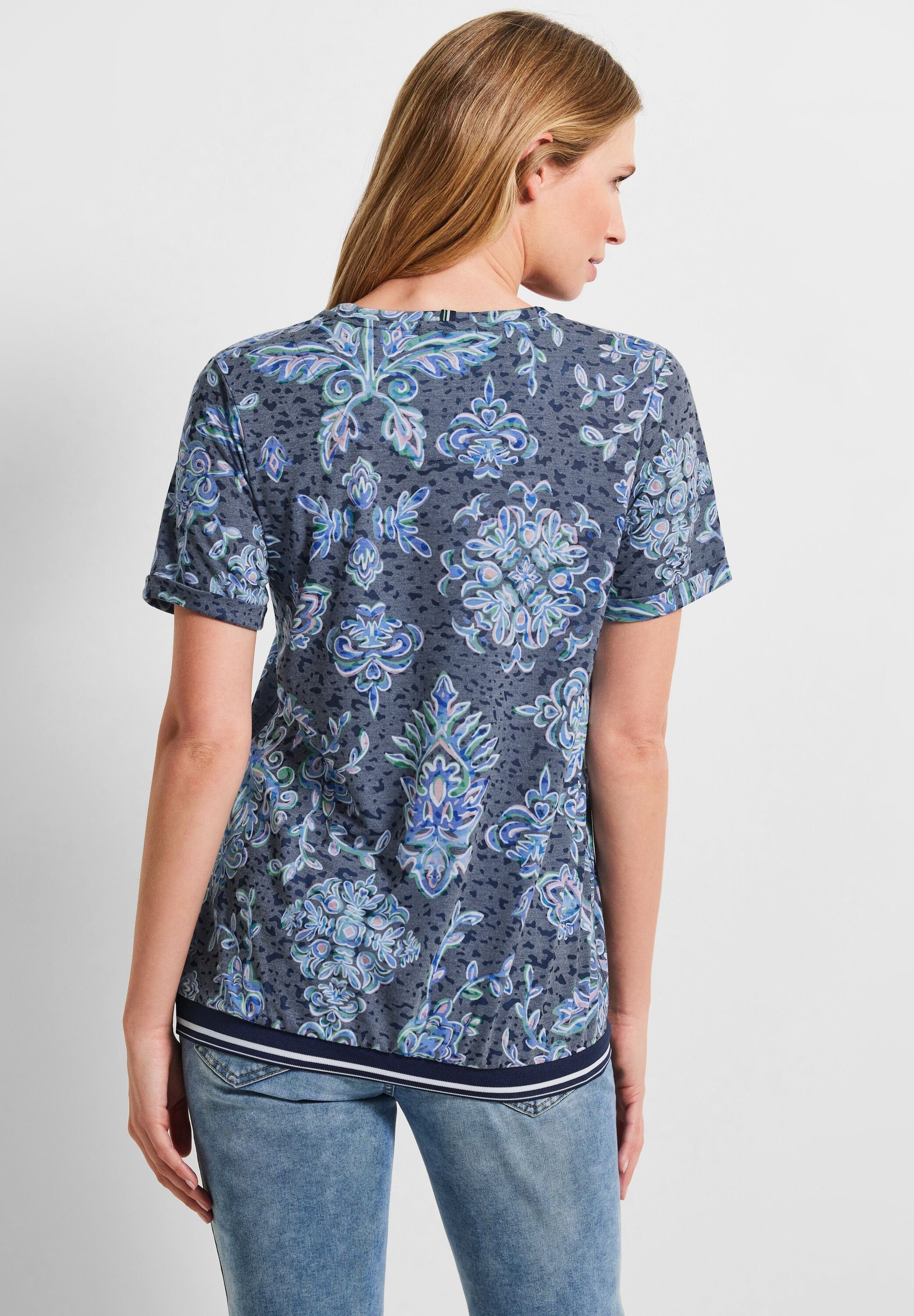 Cecil V-Shirt mit Blumenmuster