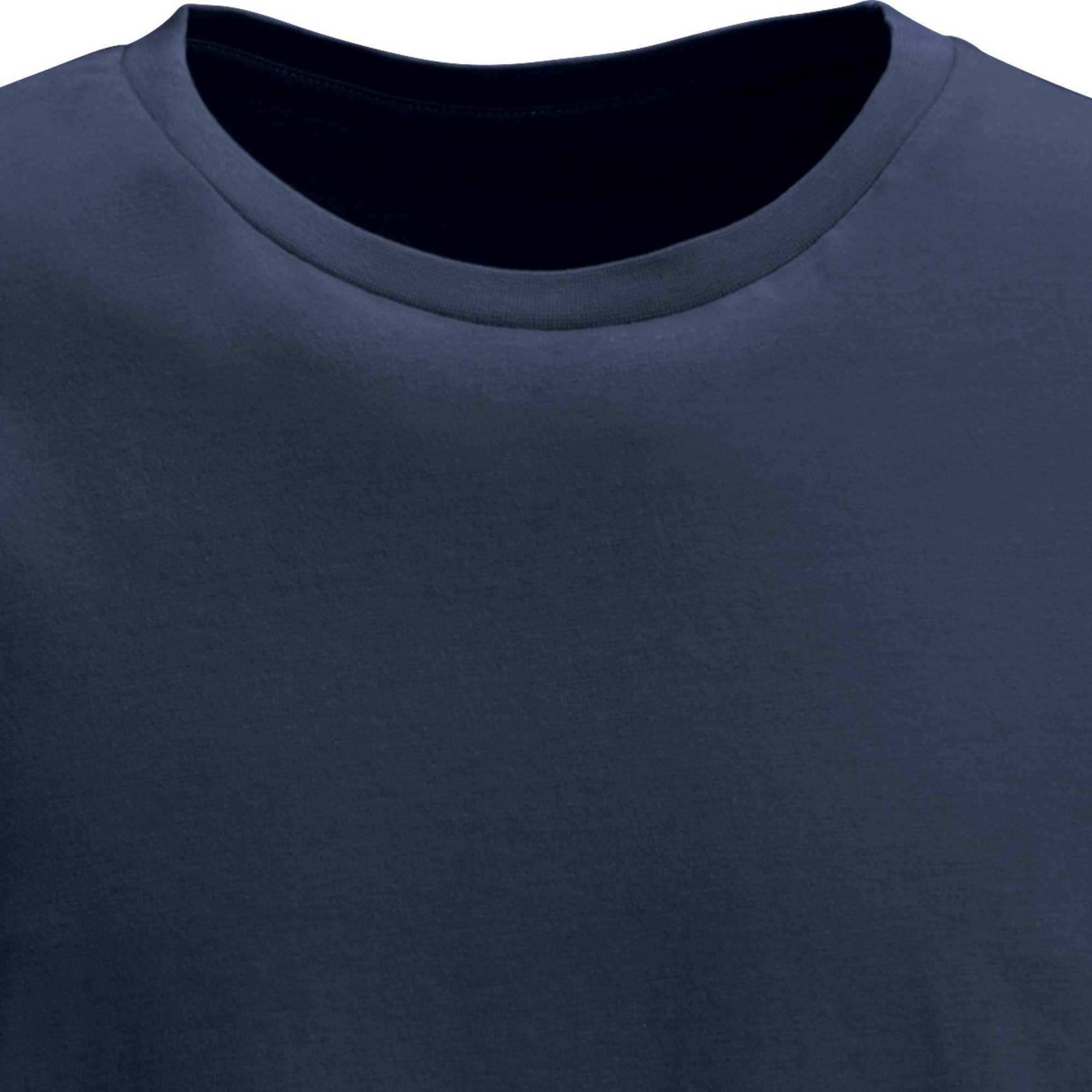 REDBEST Pyjamaoberteil Herren-T-Shirt Single-Jersey Uni