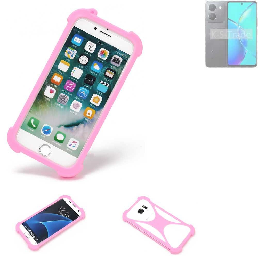 K-S-Trade Handyhülle für Vivo Y36t, Handy Hülle Schutz Hülle Bumper Silikon Schutz Hülle Cover Case