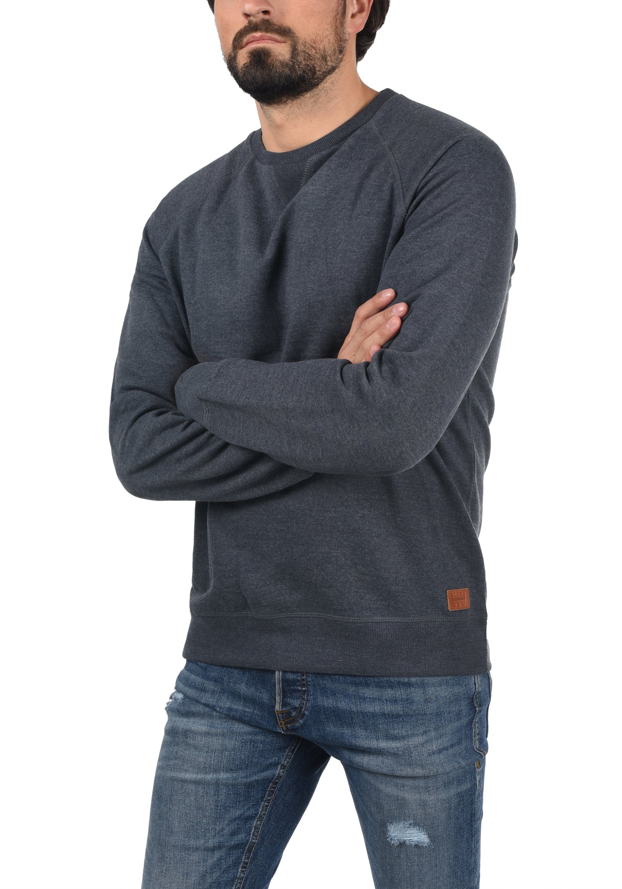 Blend Longpullover BHAlex Sweatpullover mit Raglanärmeln und elastischem Sa günstig online kaufen