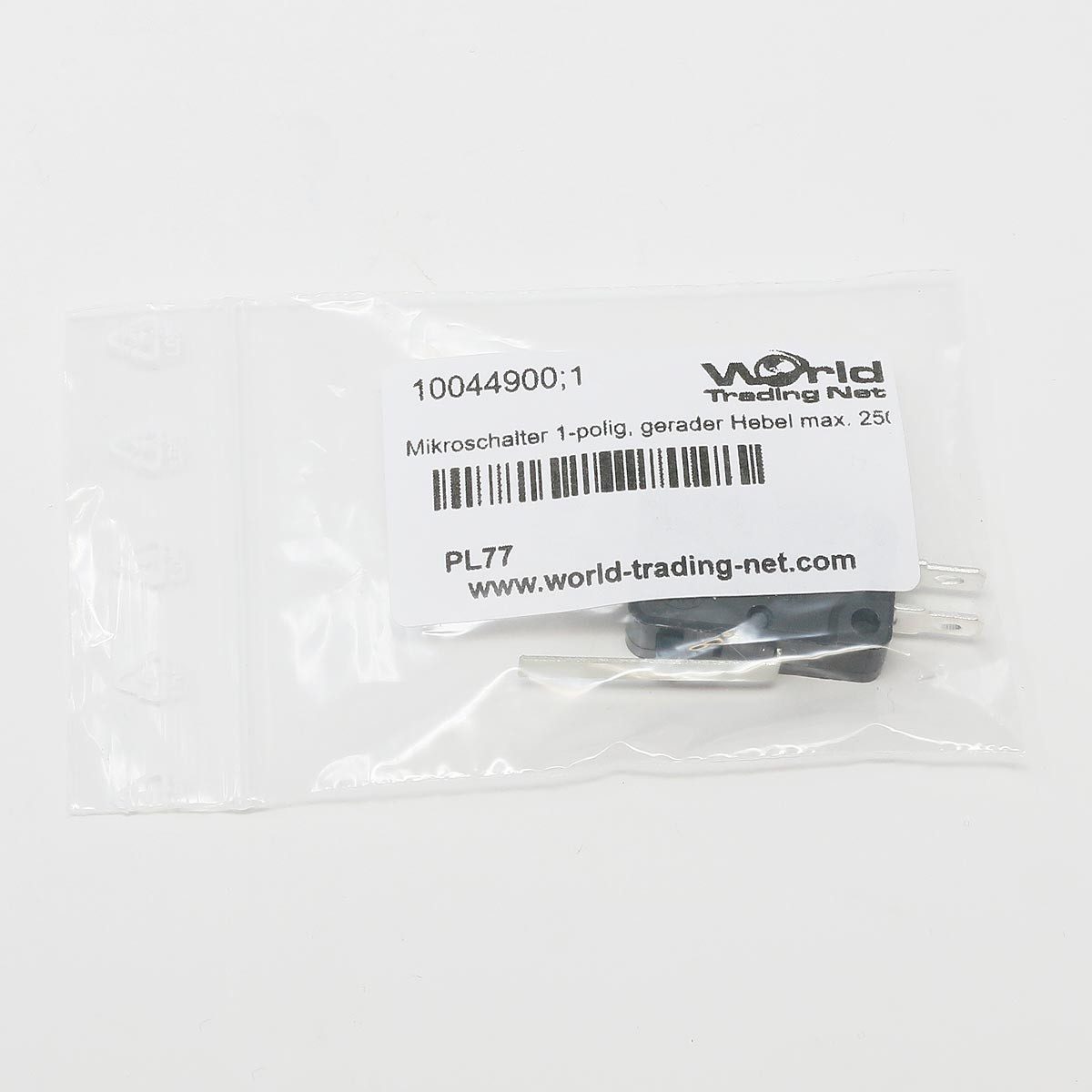 Goobay Schalter Mikroschalter 1-polig, gerader Hebel max. 250V/10A