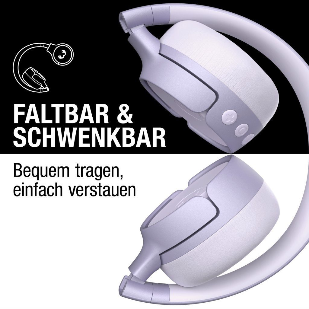 Fresh´n Rebel Code Design, (Kabellose 30 Bis Dreamy Wiedergabezeit: Lilac Faltbares Stunden) Kopfhörer Fuse Freiheit, zu Lange wireless