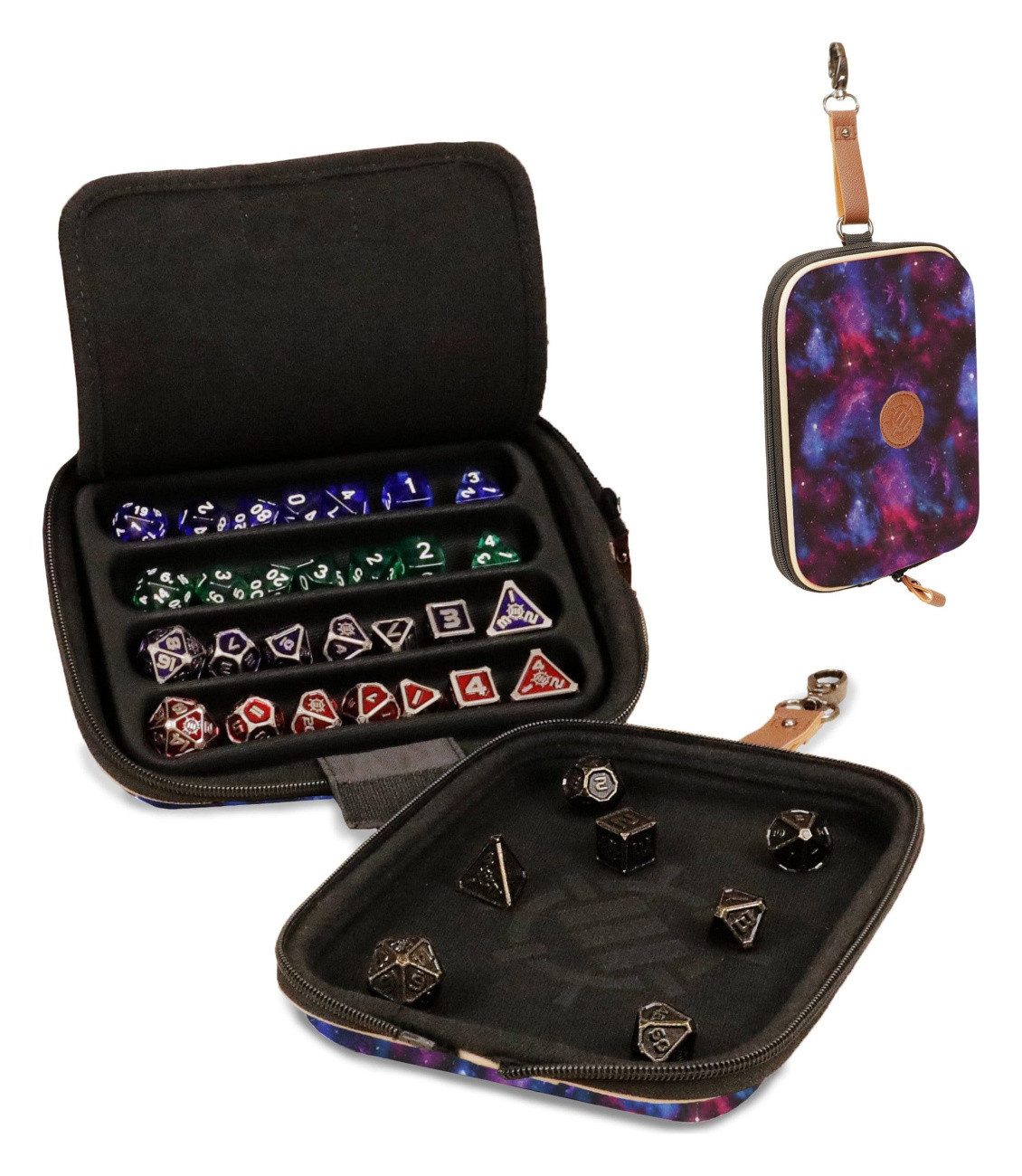 ENHANCE Spiel Enhance Brettspiel Würfeltasche Designer Edition Galaxy